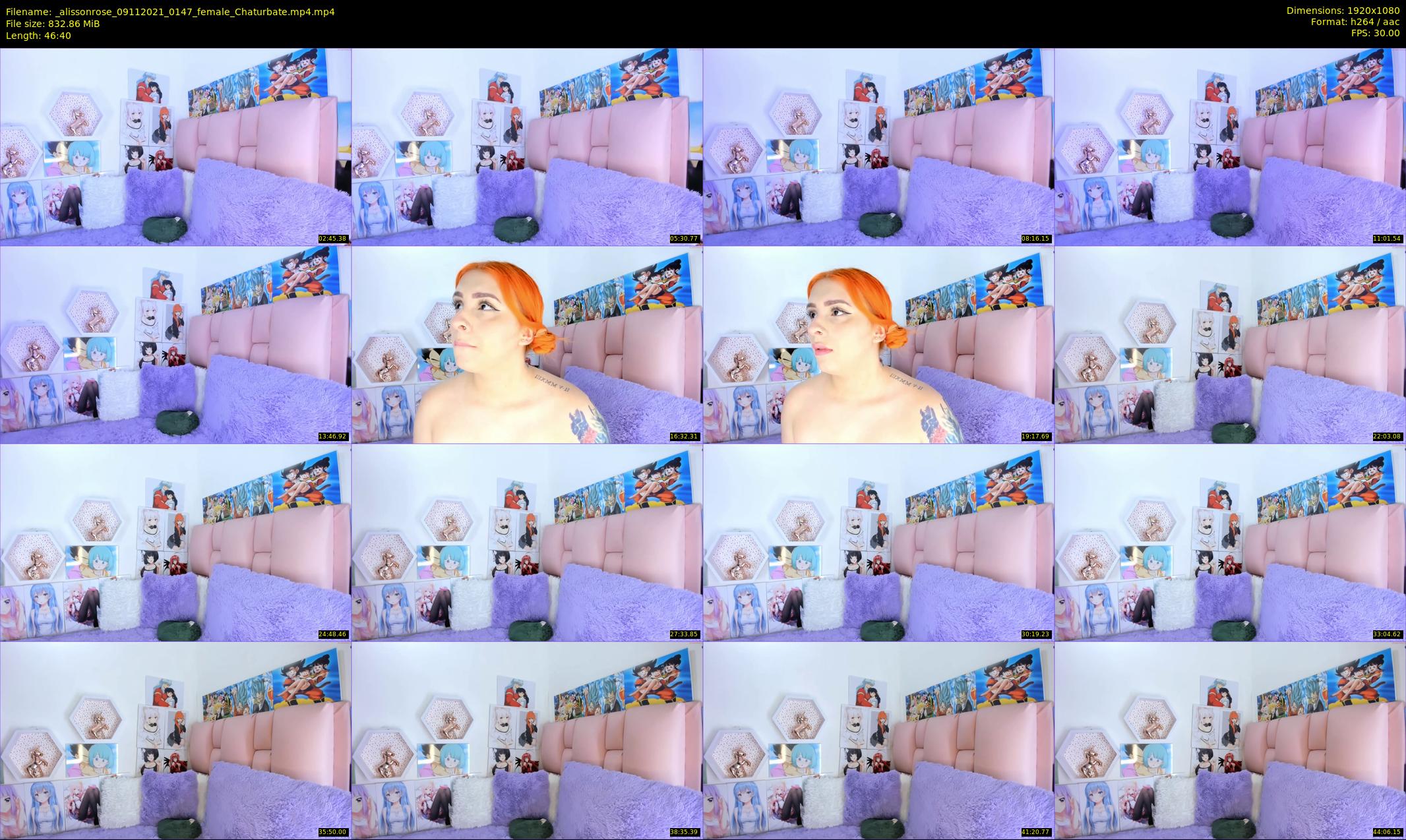 _alissonrose — 47 minute Chaturbate female cam show recording, 1080p, Nov 9, 2021