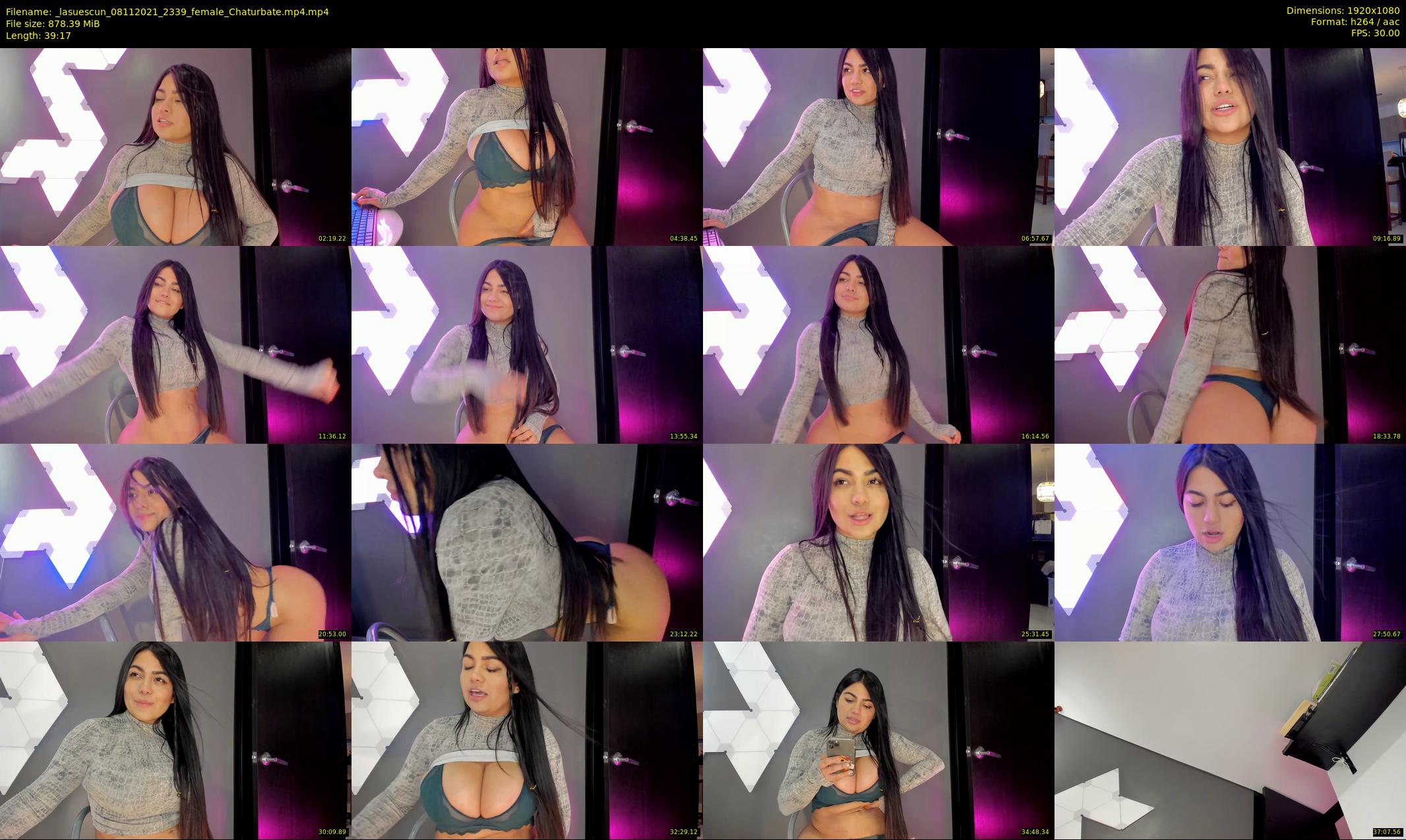 _lasuescun — 40 minute Chaturbate female cam show recording, 1080p, Nov 8, 2021