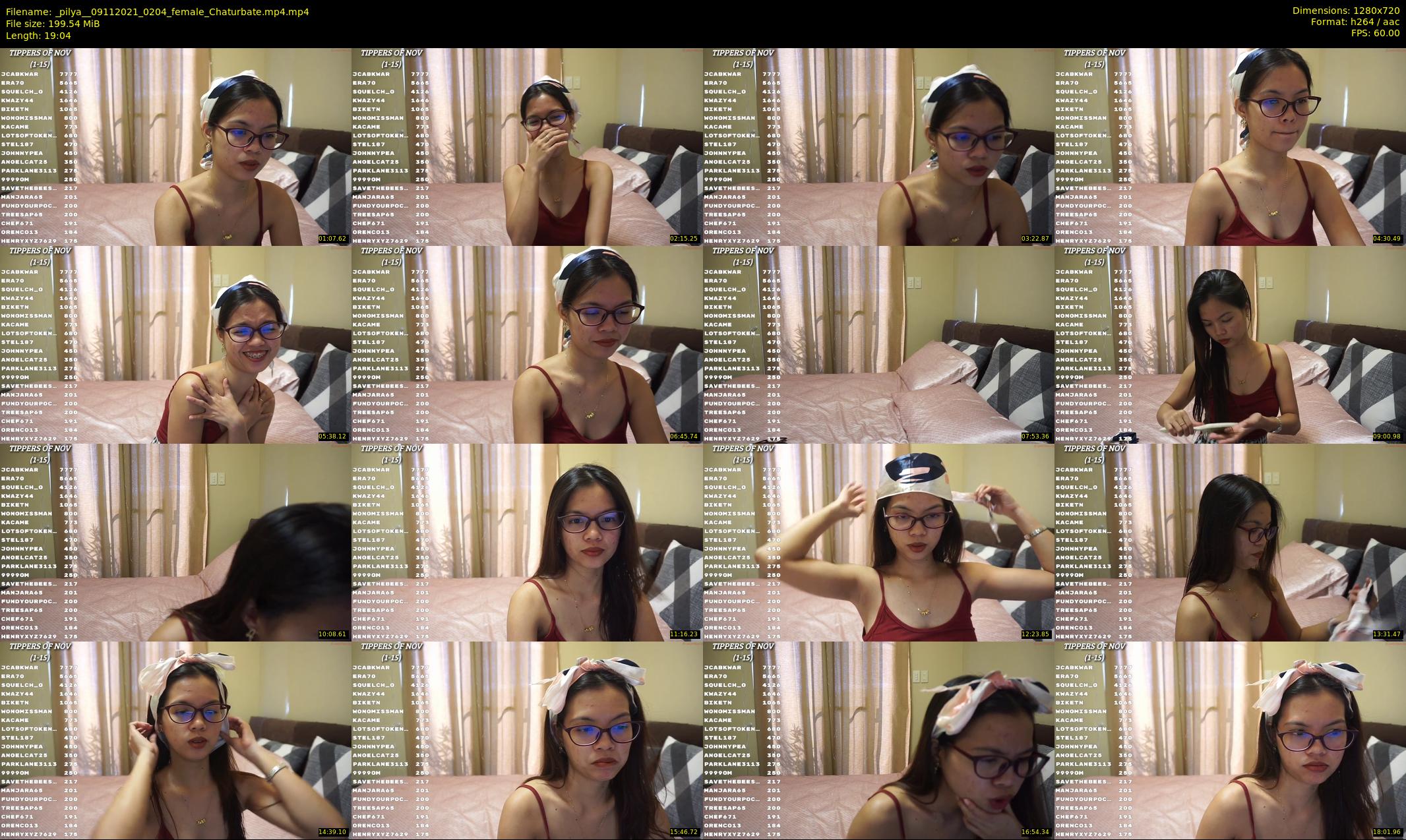 _pilya_ — 20 minute Chaturbate female cam show recording, 720p, Nov 9, 2021