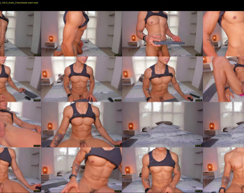 aaronmagnum — 45 minute Chaturbate male cam show recording, 720p, Nov 8, 2021