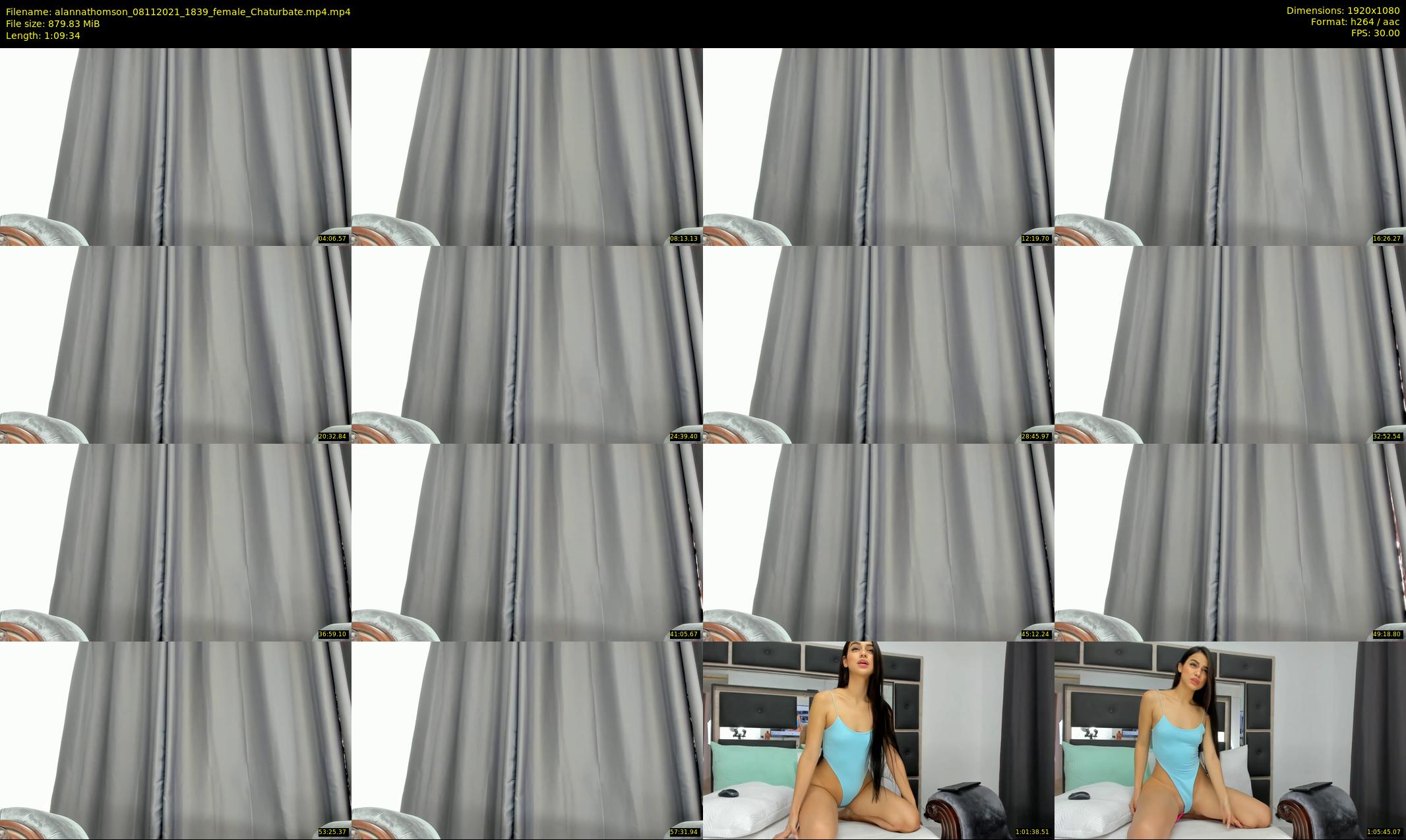 alannathomson — 70 minute Chaturbate female cam show recording, 1080p, Nov 8, 2021