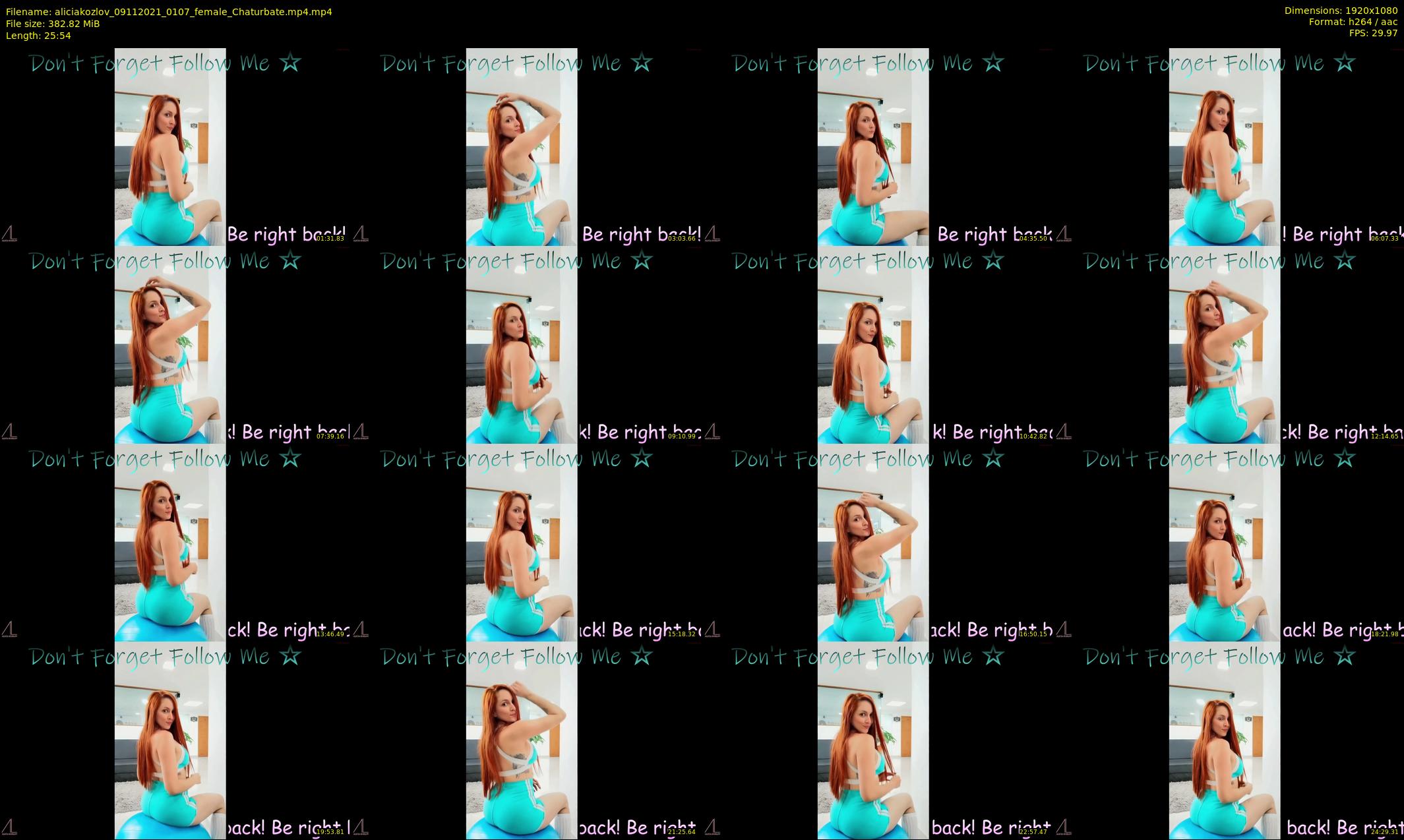 aliciakozlov — 26 minute Chaturbate female cam show recording, 1080p, Nov 9, 2021