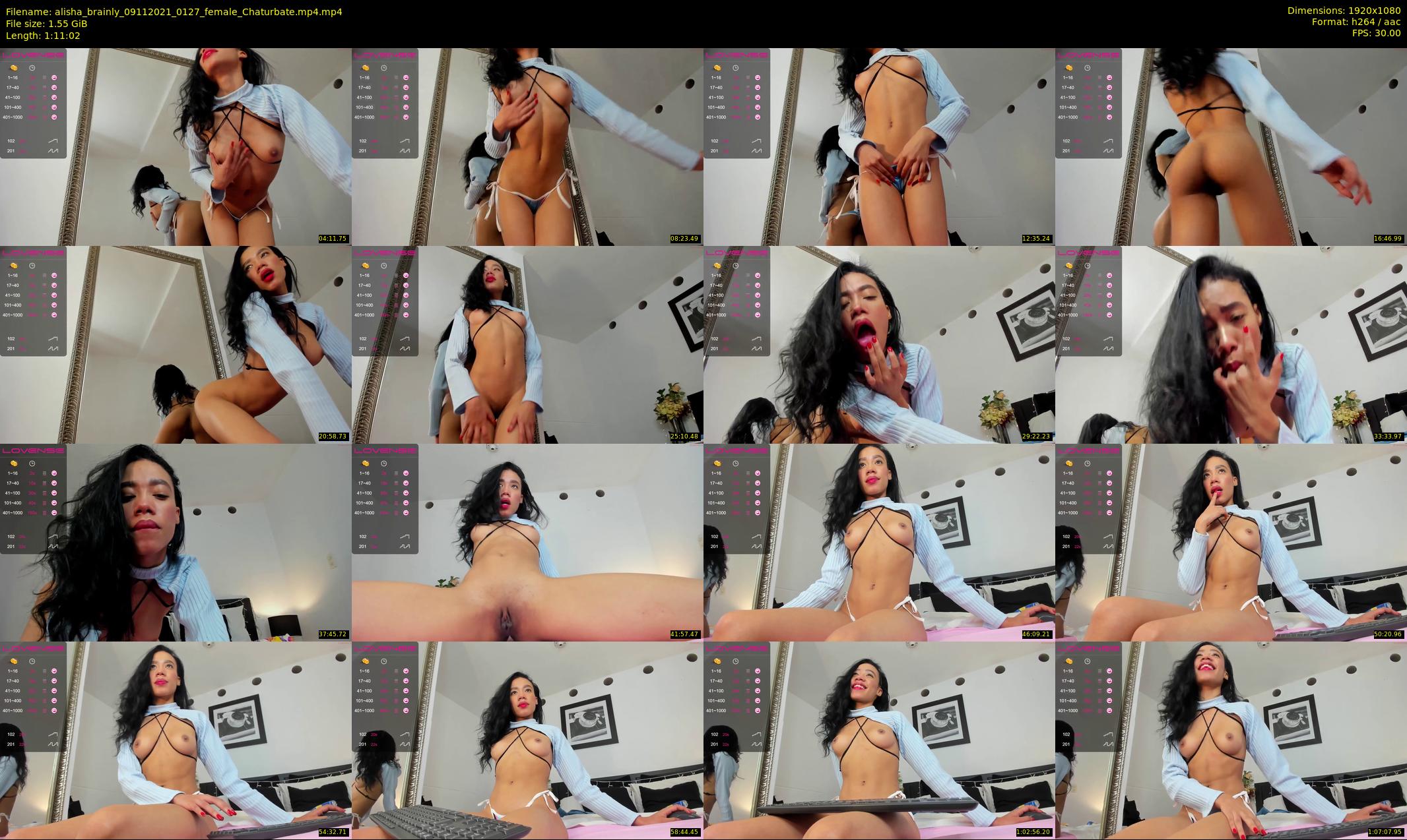 alisha_brainly — 72 minute Chaturbate female cam show recording, 1080p, Nov 9, 2021