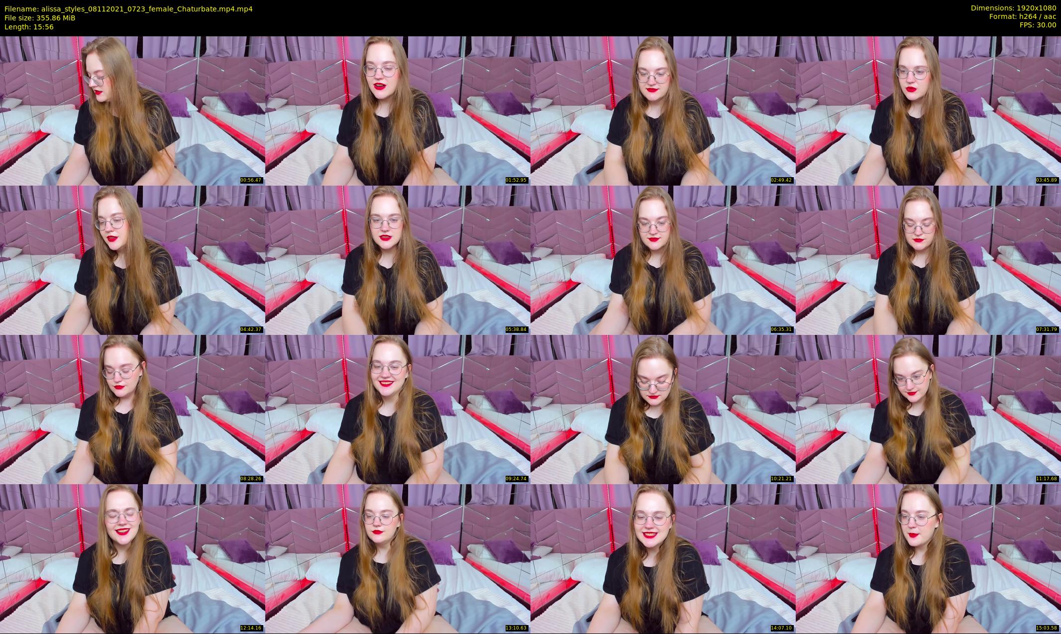 alissa_styles — 16 minute Chaturbate female cam show recording, 1080p, Nov 8, 2021