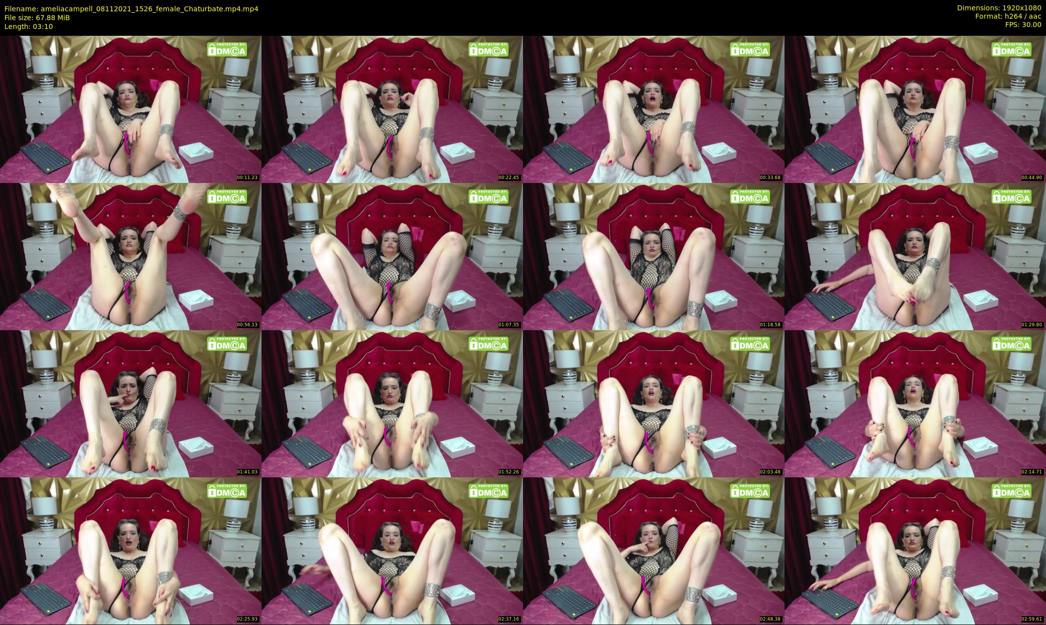 ameliacampell — 4 minute Chaturbate female cam show recording, 1080p, Nov 8, 2021