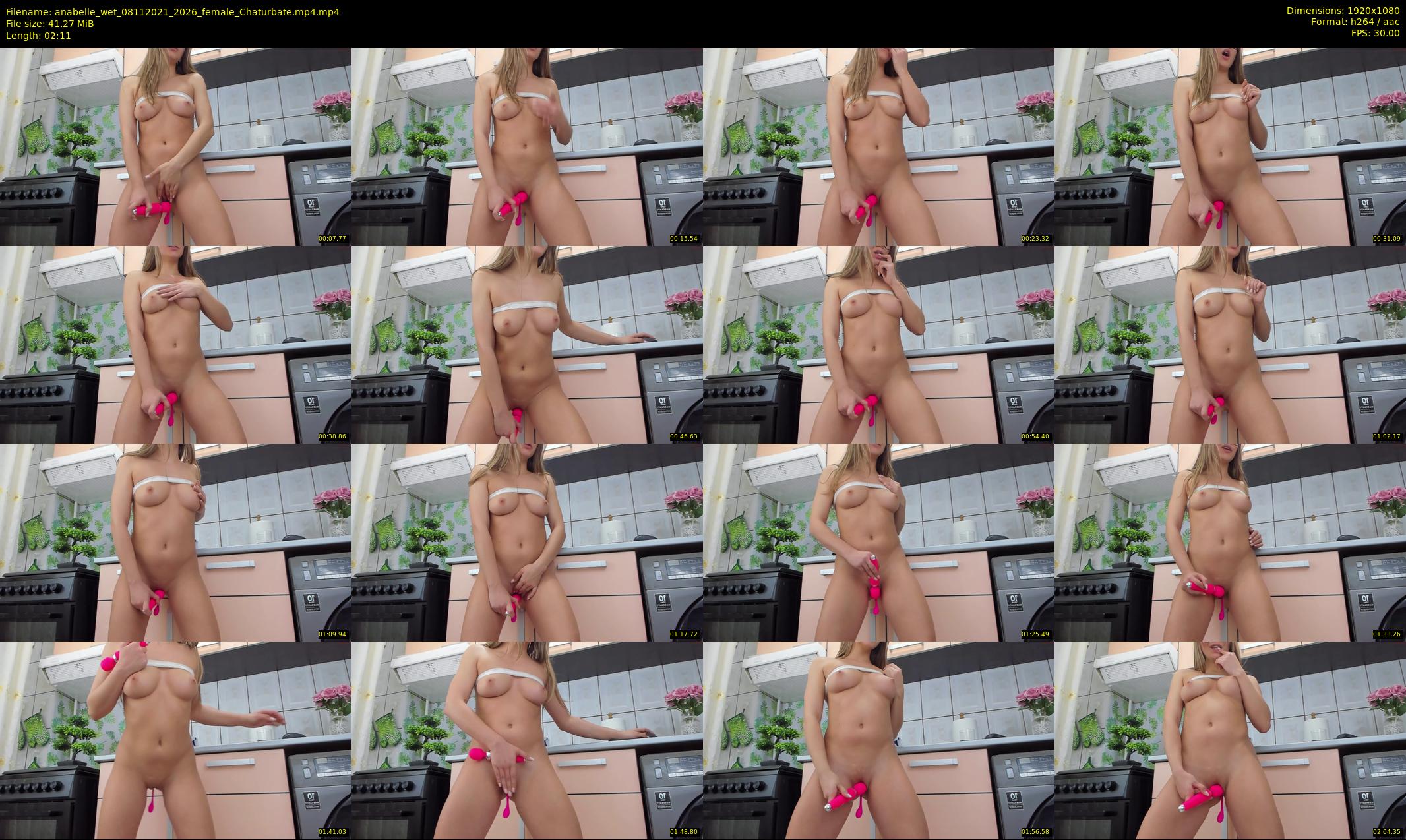 anabelle_wet — 3 minute Chaturbate female cam show recording, 1080p, Nov 8, 2021