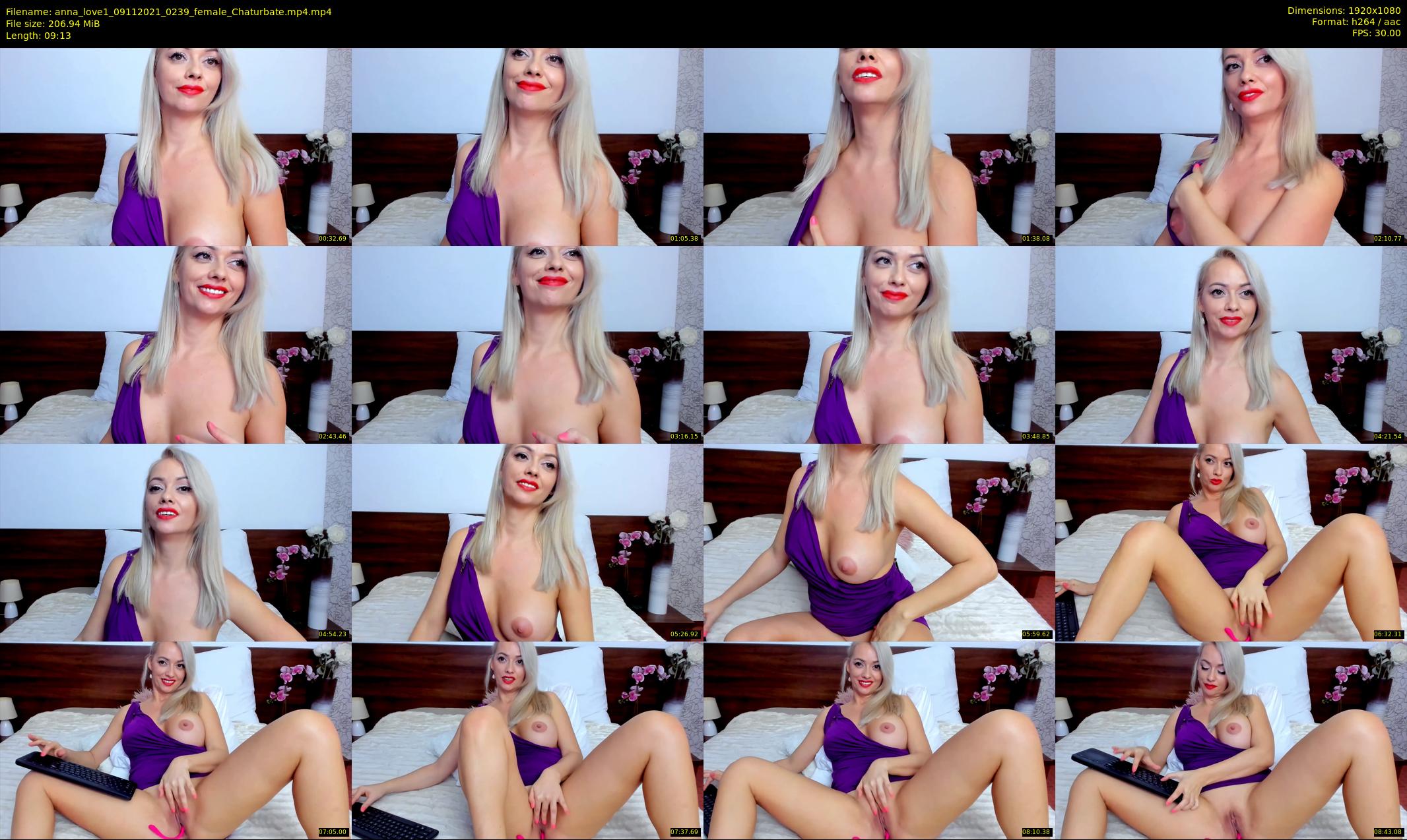 anna_love1 — 10 minute Chaturbate female cam show recording, 1080p, Nov 9, 2021