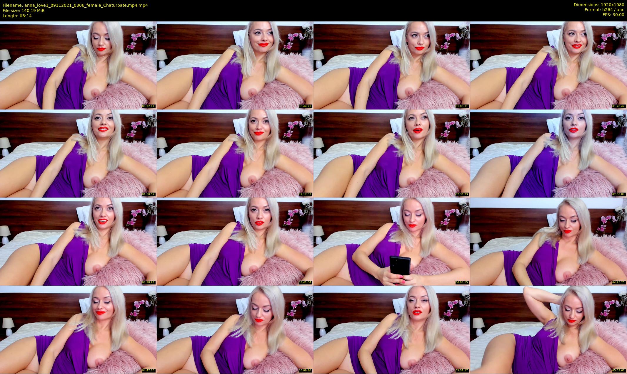 anna_love1 — 7 minute Chaturbate female cam show recording, 1080p, Nov 9, 2021