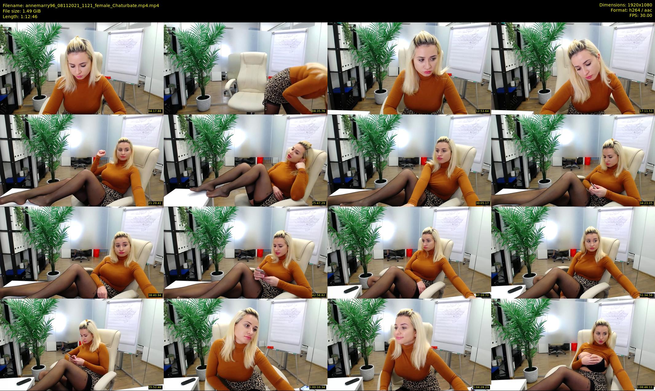 annemarry96 — 73 minute Chaturbate female cam show recording, 1080p, Nov 8, 2021