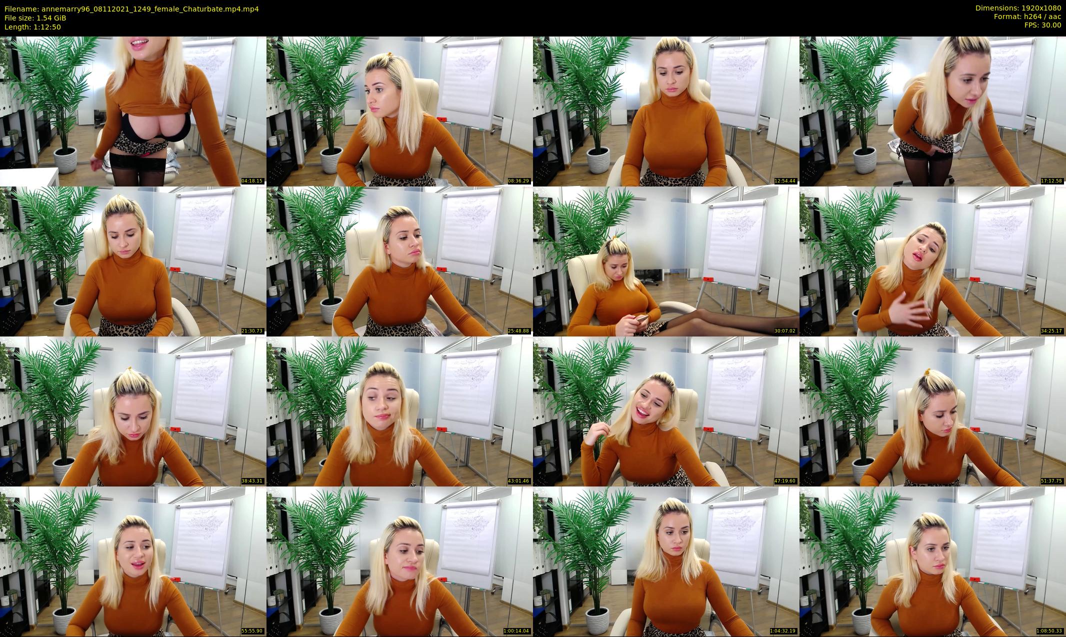 annemarry96 — 73 minute Chaturbate female cam show recording, 1080p, Nov 8, 2021