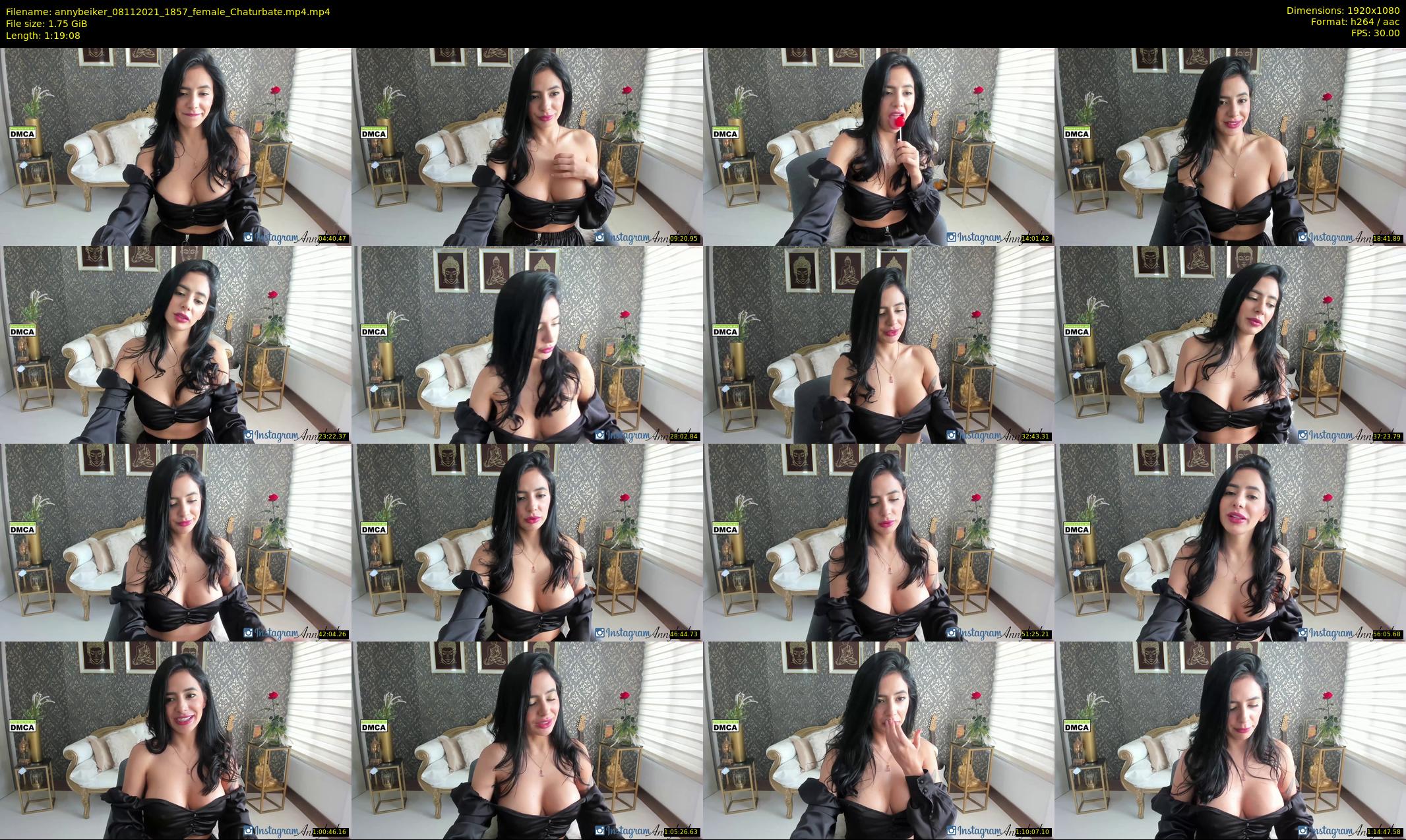 annybeiker — 80 minute Chaturbate female cam show recording, 1080p, Nov 8, 2021