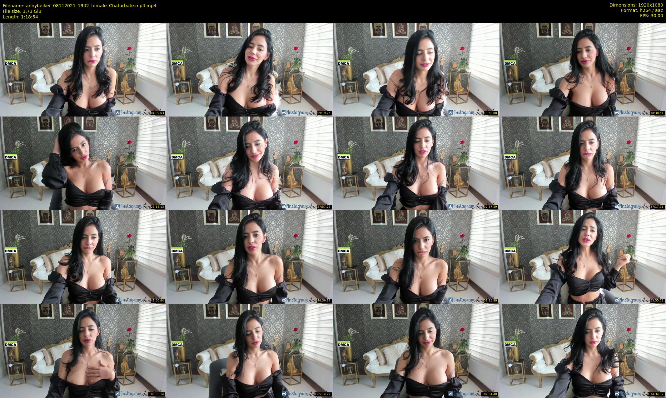 annybeiker — 79 minute Chaturbate female cam show recording, 1080p, Nov 8, 2021