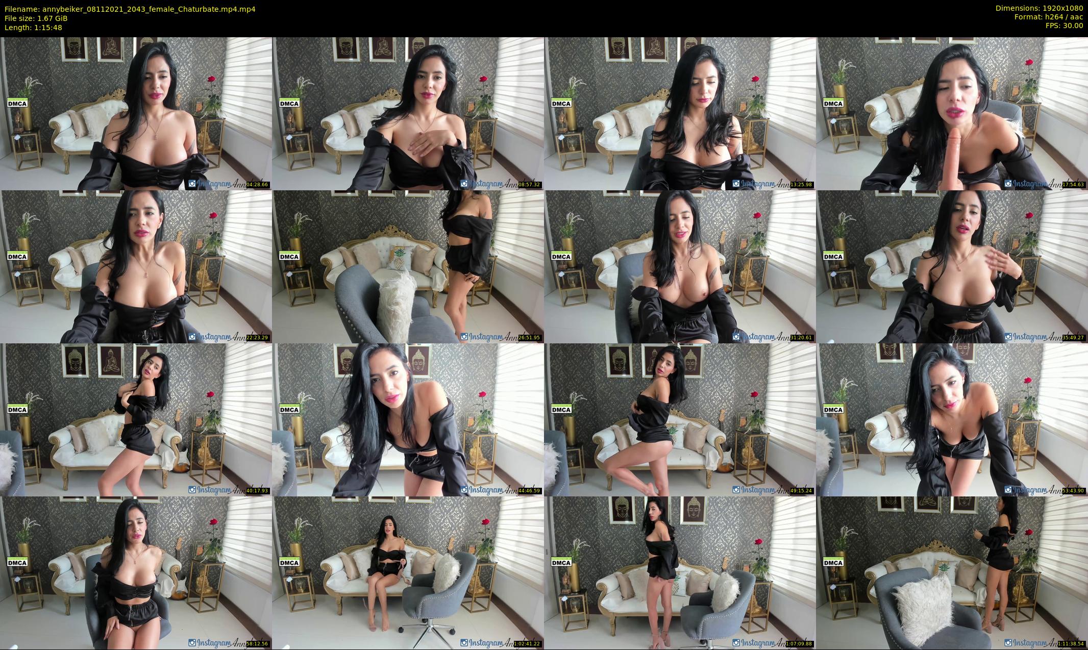 annybeiker — 76 minute Chaturbate female cam show recording, 1080p, Nov 8, 2021