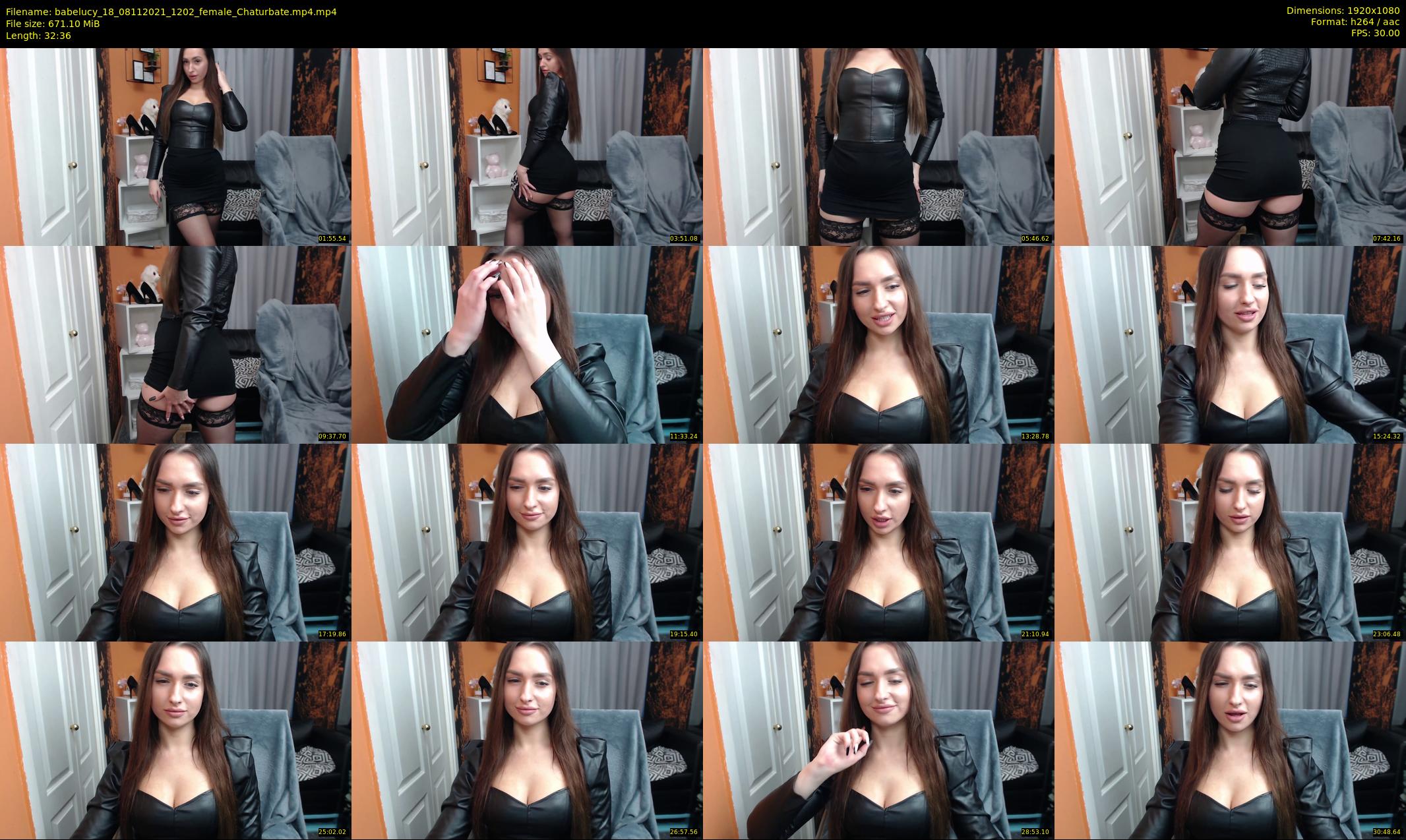 babelucy_18 — 33 minute Chaturbate female cam show recording, 1080p, Nov 8, 2021