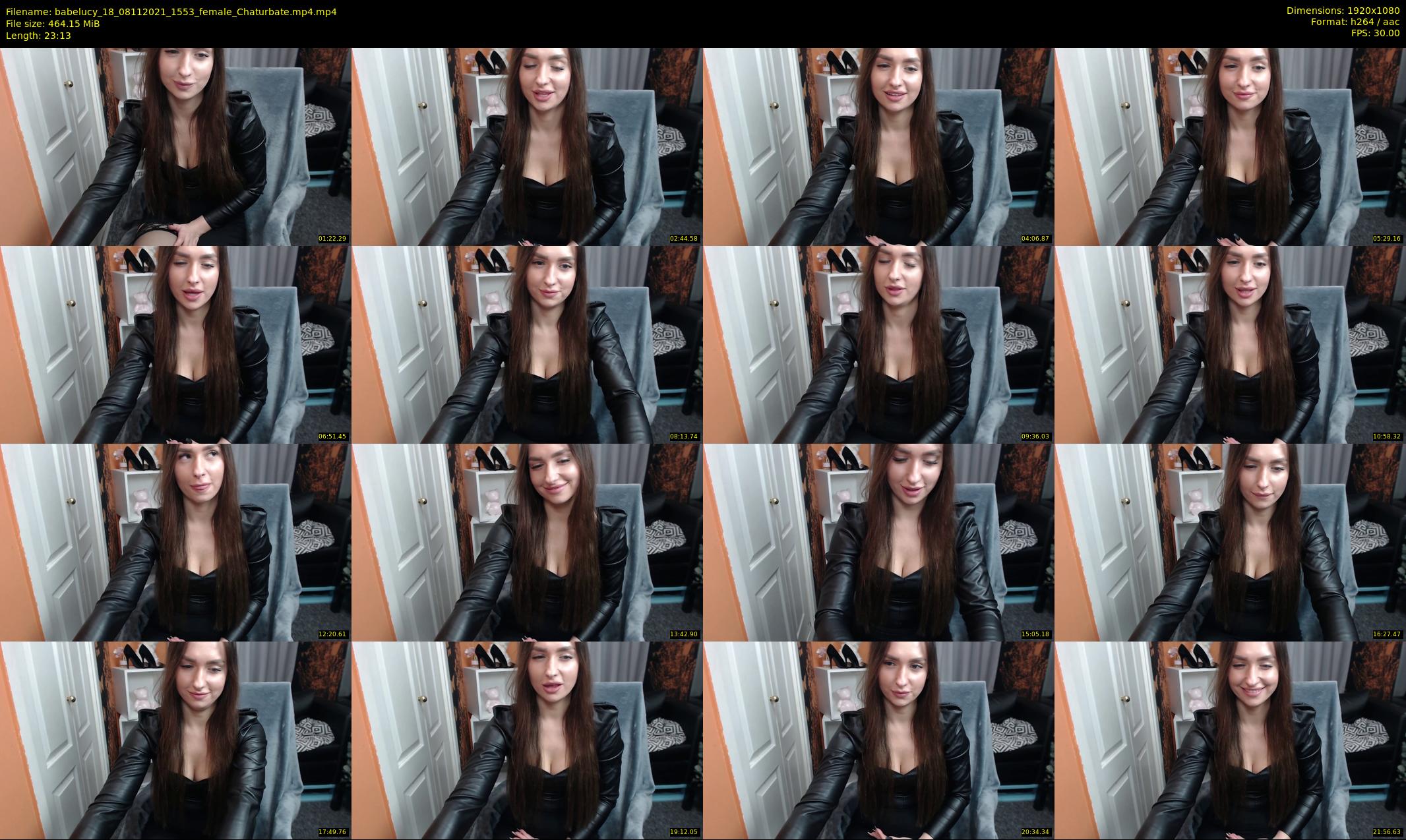 babelucy_18 — 24 minute Chaturbate female cam show recording, 1080p, Nov 8, 2021