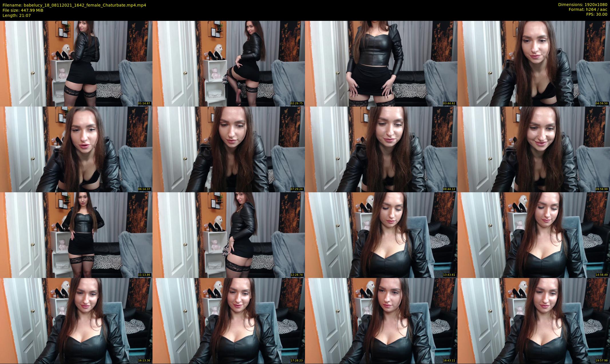 babelucy_18 — 22 minute Chaturbate female cam show recording, 1080p, Nov 8, 2021