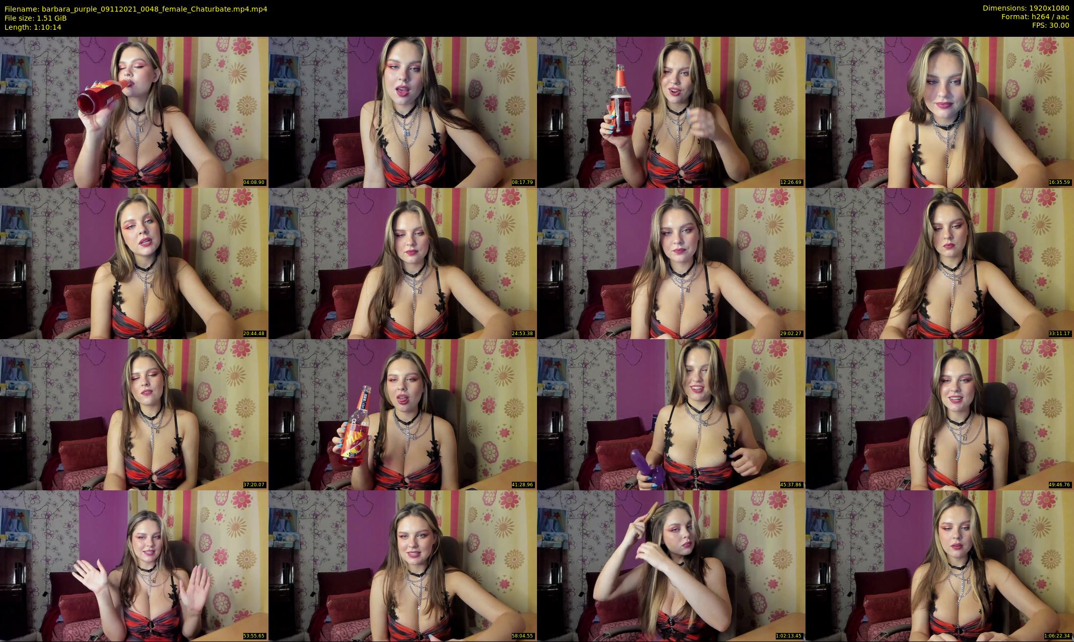 barbara_purple — 71 minute Chaturbate female cam show recording, 1080p, Nov 9, 2021