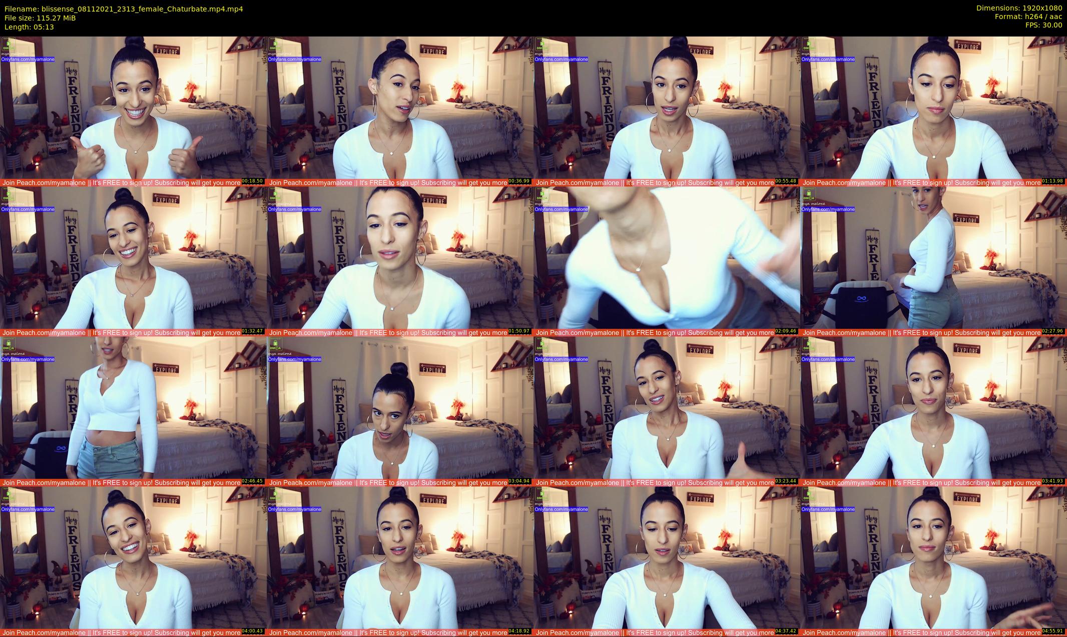 blissense — 6 minute Chaturbate female cam show recording, 1080p, Nov 8, 2021