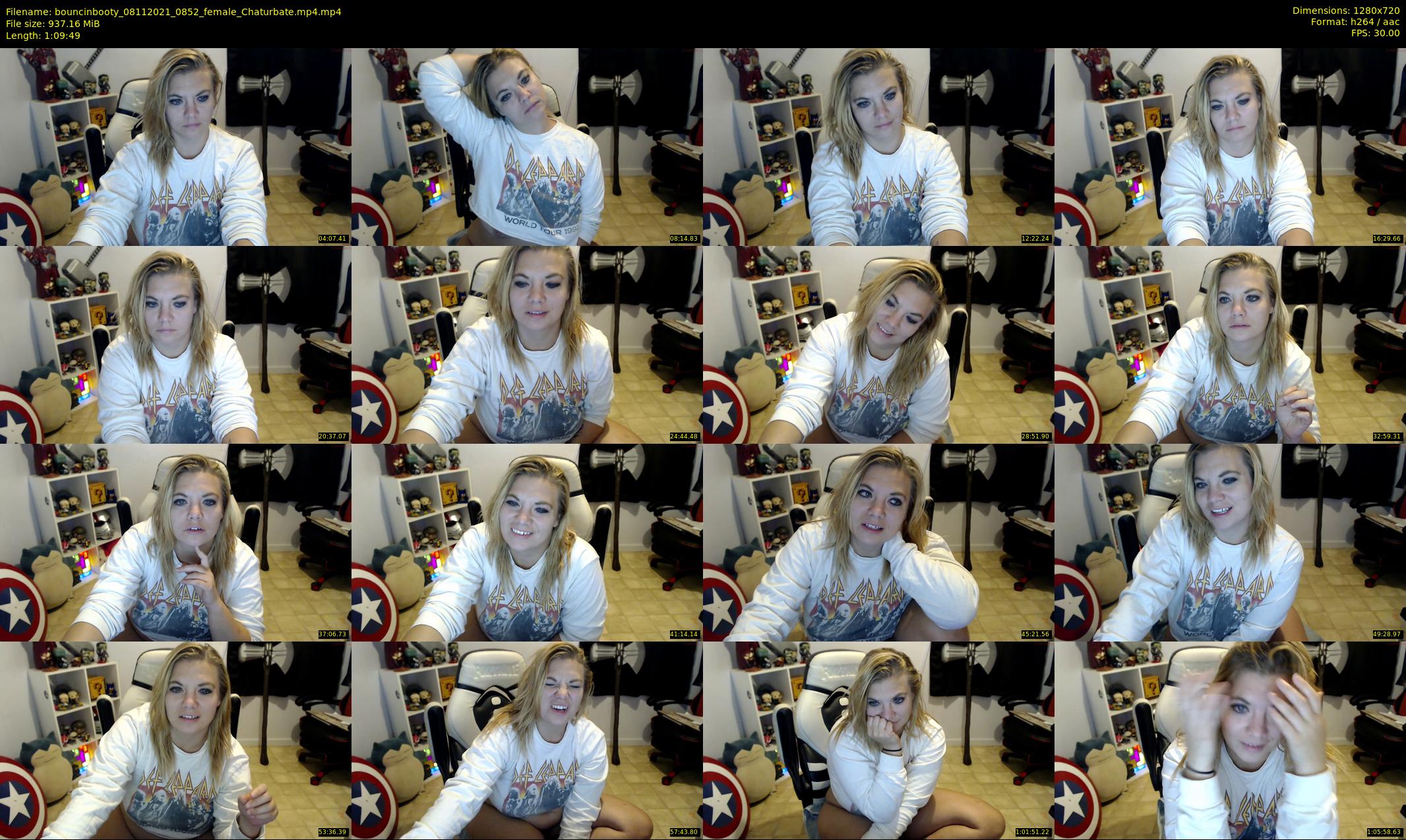 bouncinbooty — 70 minute Chaturbate female cam show recording, 720p, Nov 8, 2021