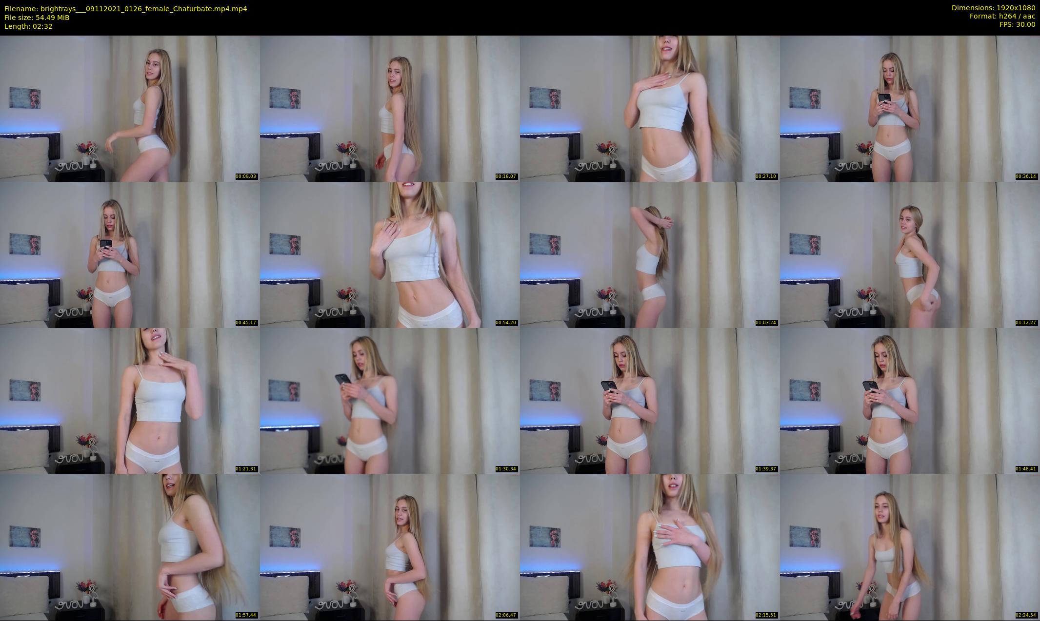 brightrays__ — 3 minute Chaturbate female cam show recording, 1080p, Nov 9, 2021