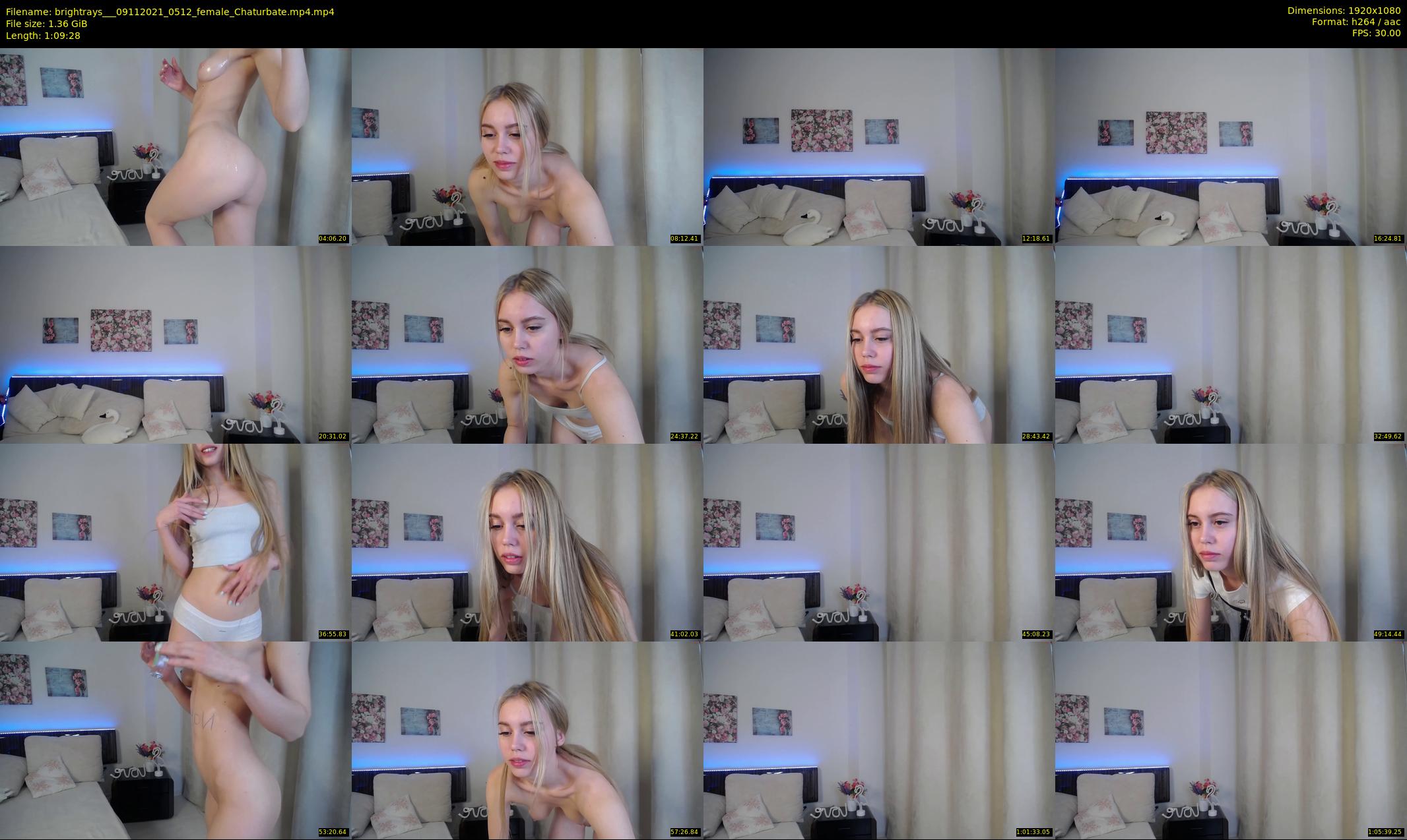 brightrays__ — 70 minute Chaturbate female cam show recording, 1080p, Nov 9, 2021
