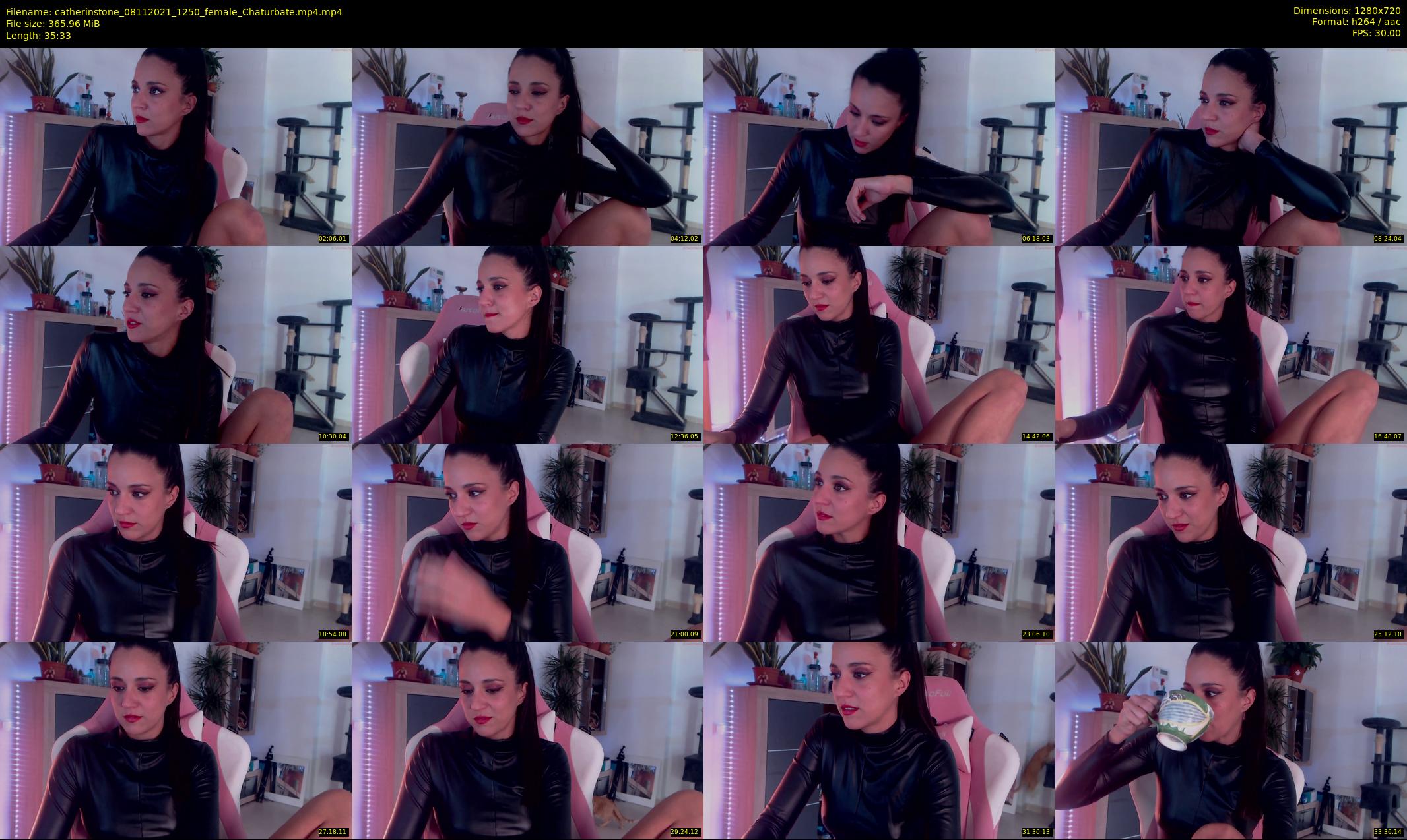 catherinstone — 36 minute Chaturbate female cam show recording, 720p, Nov 8, 2021