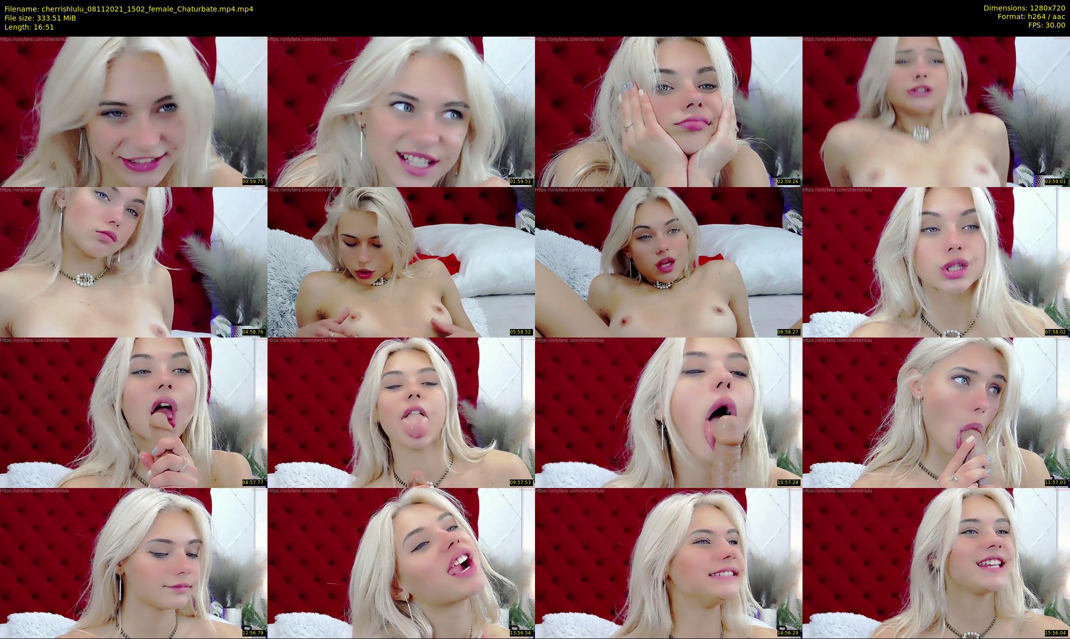 cherrishlulu — 17 minute Chaturbate female cam show recording, 720p, Nov 8, 2021