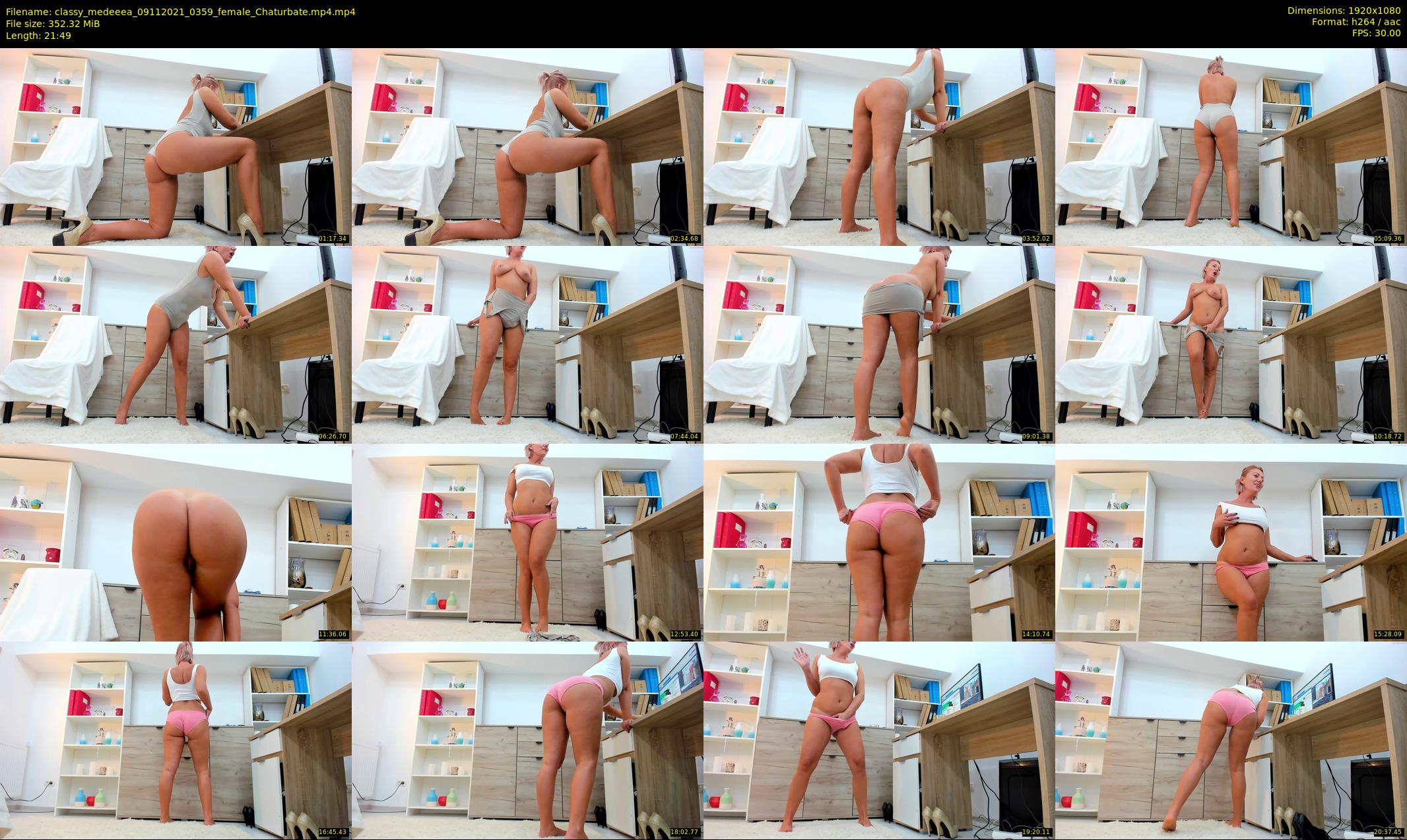 classy_medeeea — 22 minute Chaturbate female cam show recording, 1080p, Nov 9, 2021