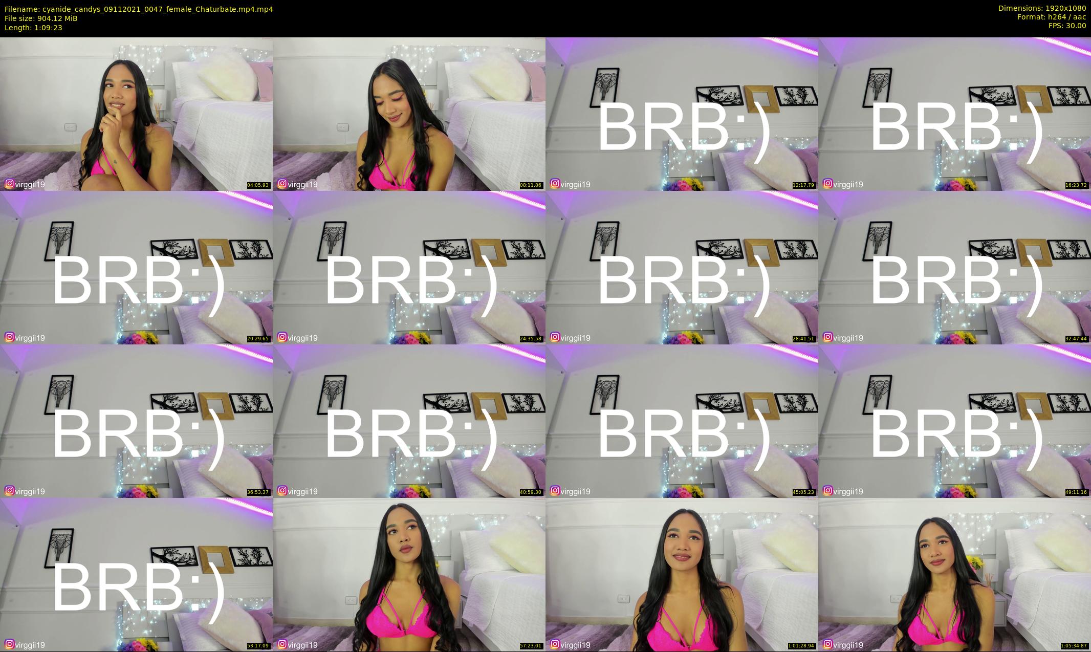 cyanide_candys — 70 minute Chaturbate female cam show recording, 1080p, Nov 9, 2021