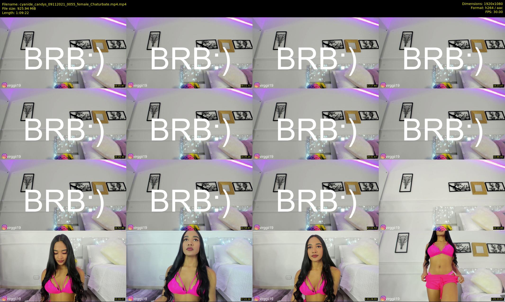 cyanide_candys — 70 minute Chaturbate female cam show recording, 1080p, Nov 9, 2021