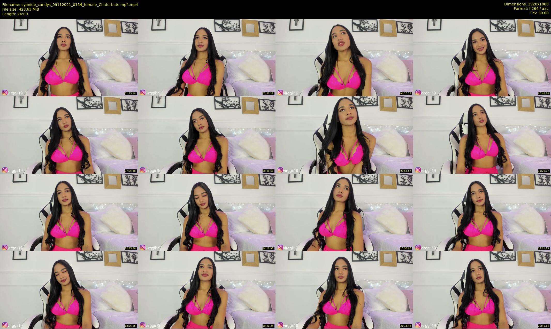 cyanide_candys — 24 minute Chaturbate female cam show recording, 1080p, Nov 9, 2021