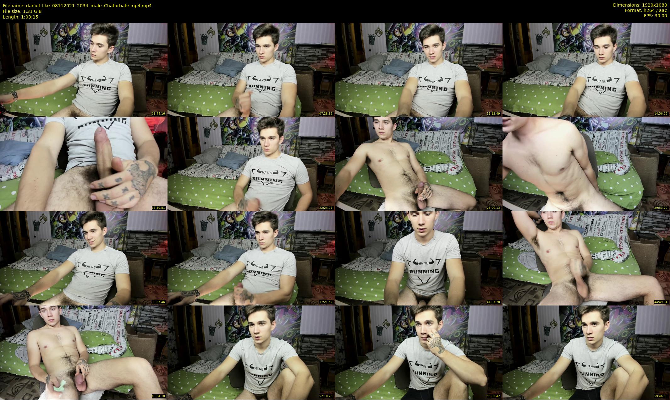 daniel_like — 64 minute Chaturbate male cam show recording, 1080p, Nov 8, 2021