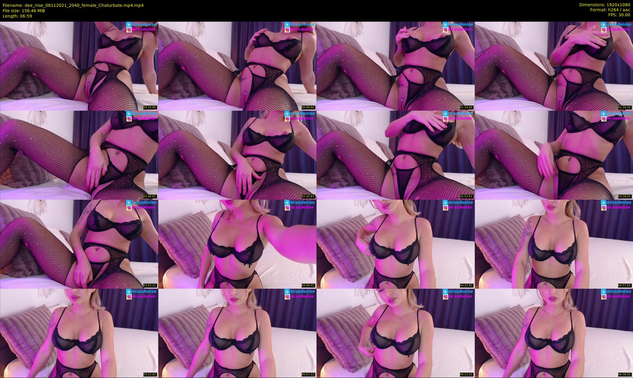 dee_nise — 7 minute Chaturbate female cam show recording, 1080p, Nov 8, 2021
