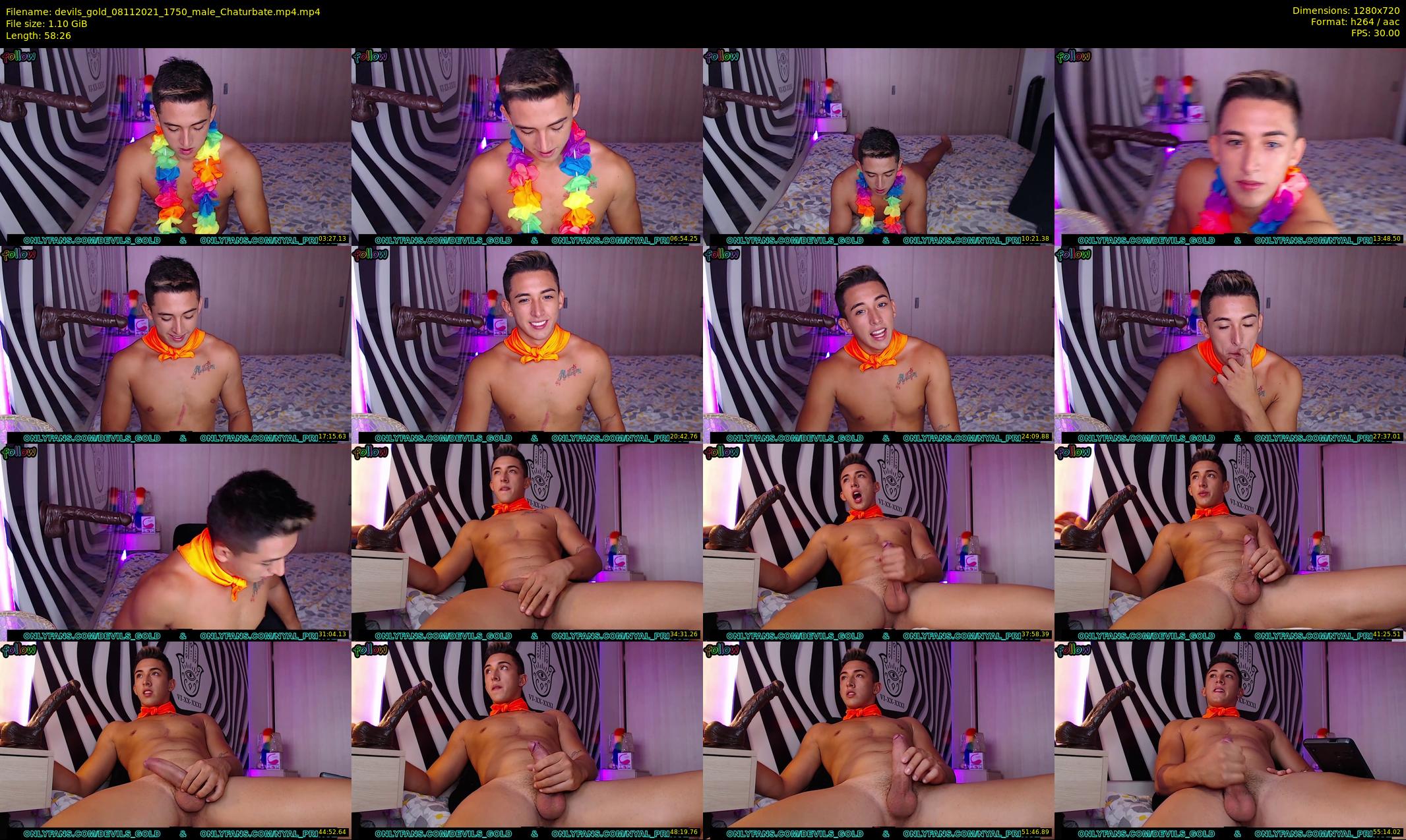 devils_gold — 59 minute Chaturbate male cam show recording, 720p, Nov 8, 2021