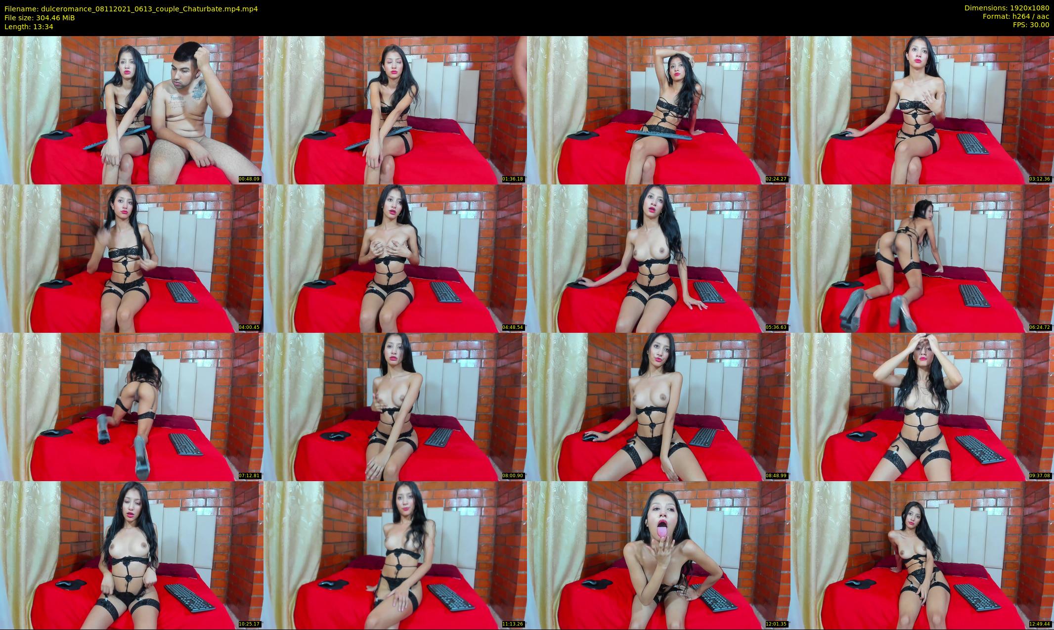 dulceromance — 14 minute Chaturbate couple cam show recording, 1080p, Nov 8, 2021