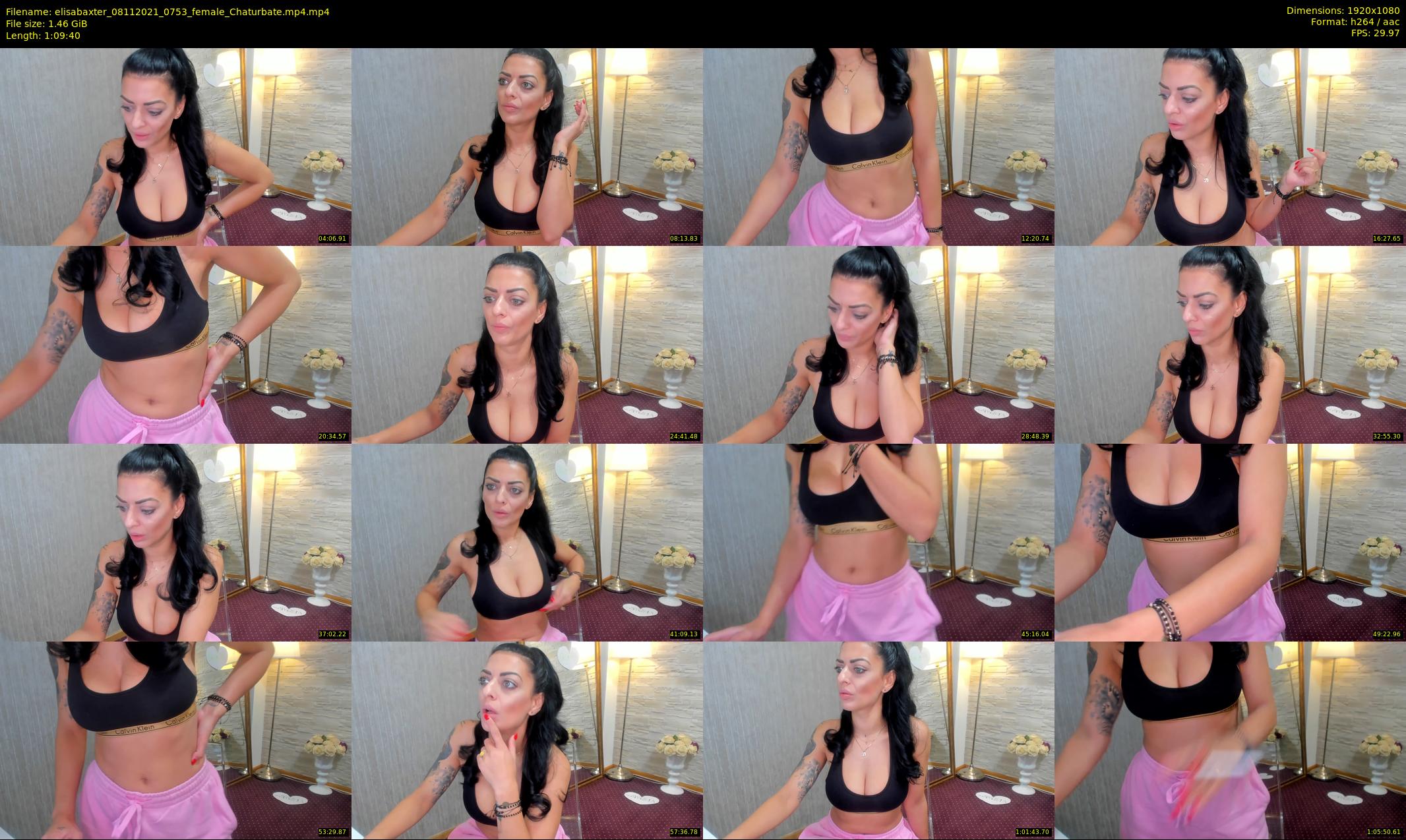 elisabaxter — 70 minute Chaturbate female cam show recording, 1080p, Nov 8, 2021