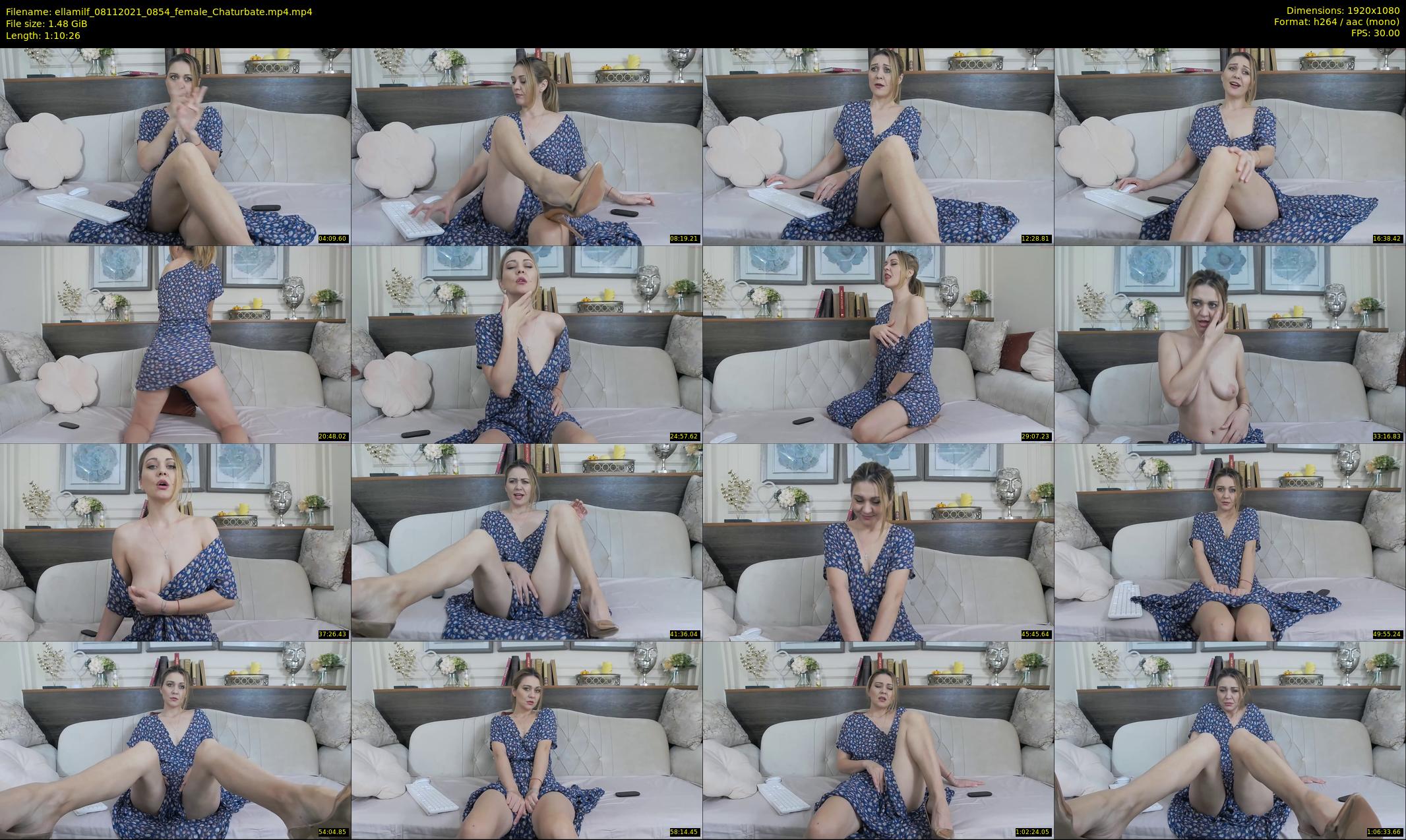 ellamilf — 71 minute Chaturbate female cam show recording, 1080p, Nov 8, 2021