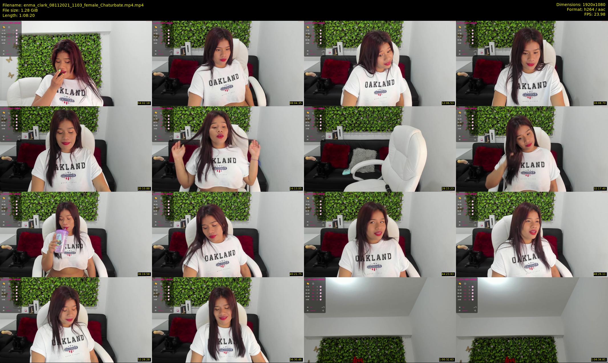 enma_clark — 69 minute Chaturbate female cam show recording, 1080p, Nov 8, 2021