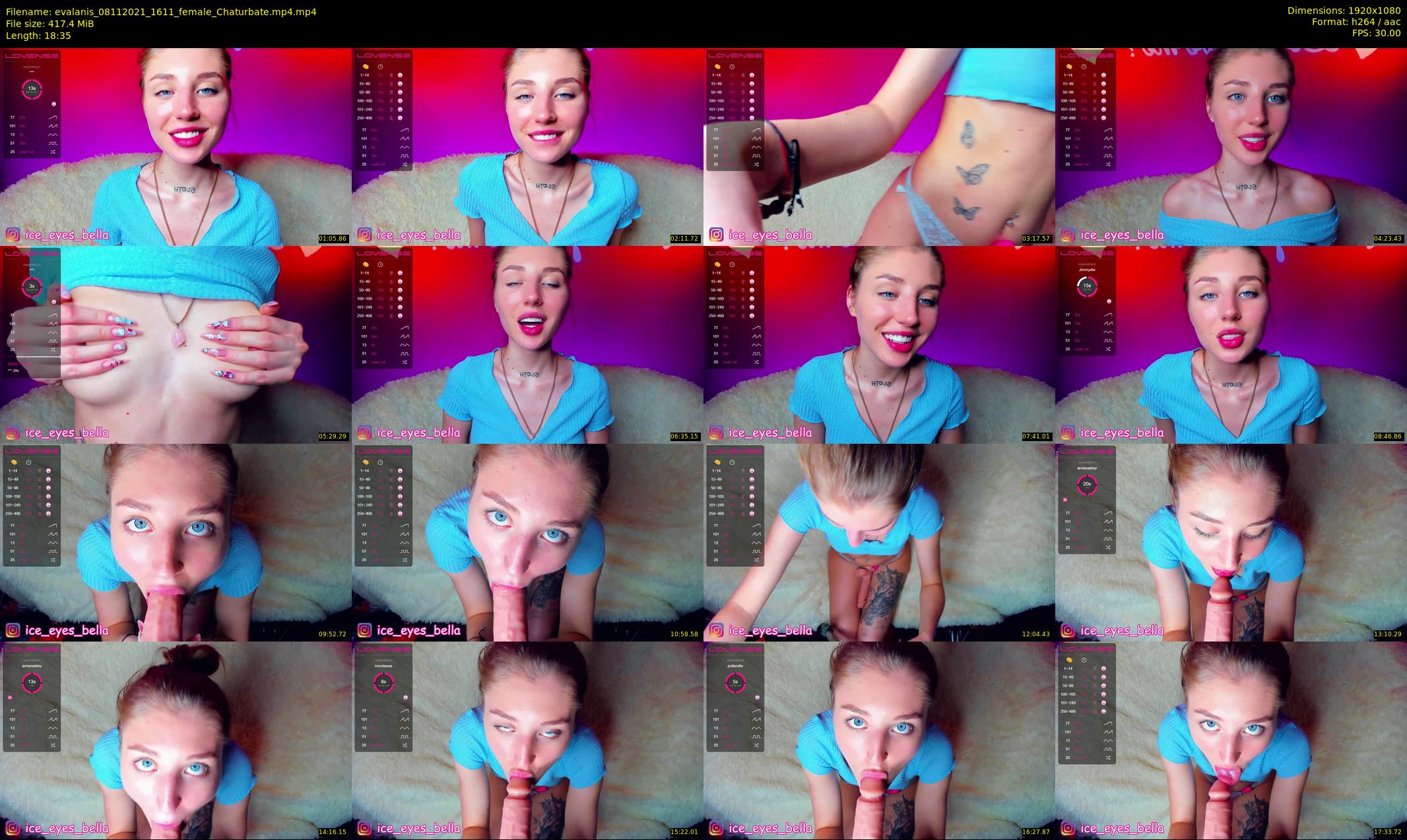 evalanis — 19 minute Chaturbate couple cam show recording, 1080p, Nov 8, 2021