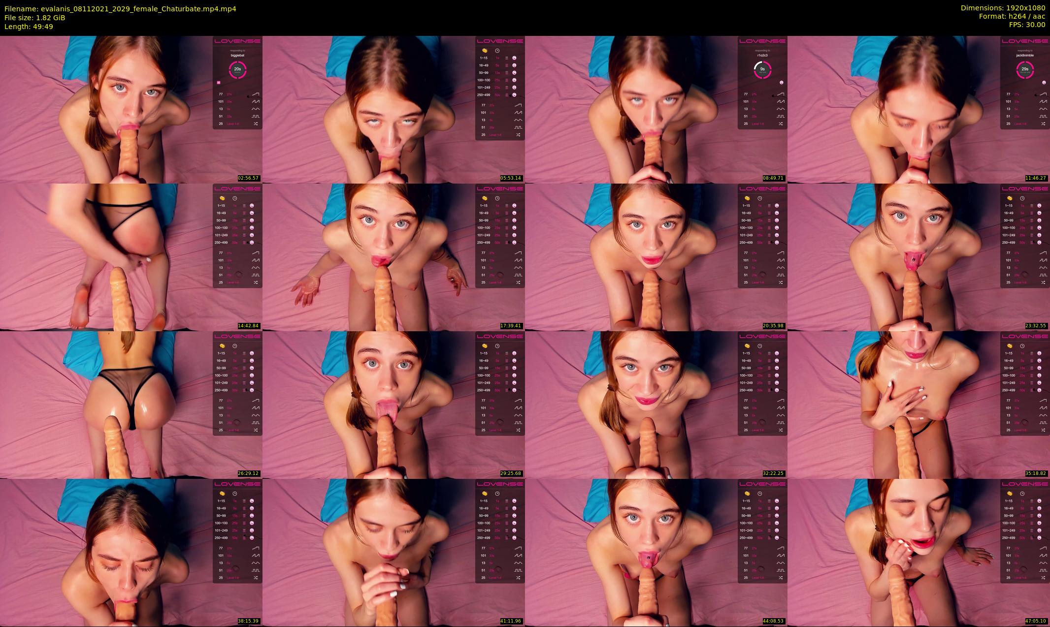 evalanis — 50 minute Chaturbate couple cam show recording, 1080p, Nov 8, 2021