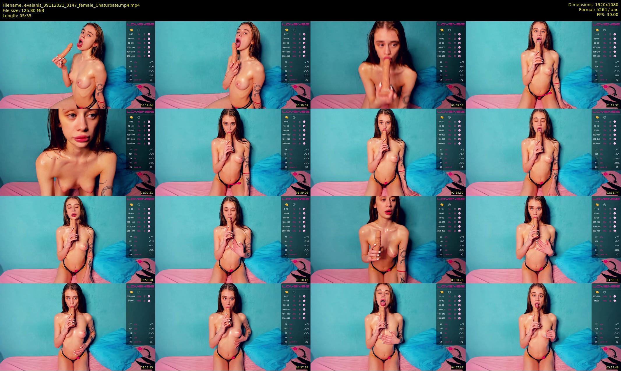 evalanis — 6 minute Chaturbate couple cam show recording, 1080p, Nov 9, 2021
