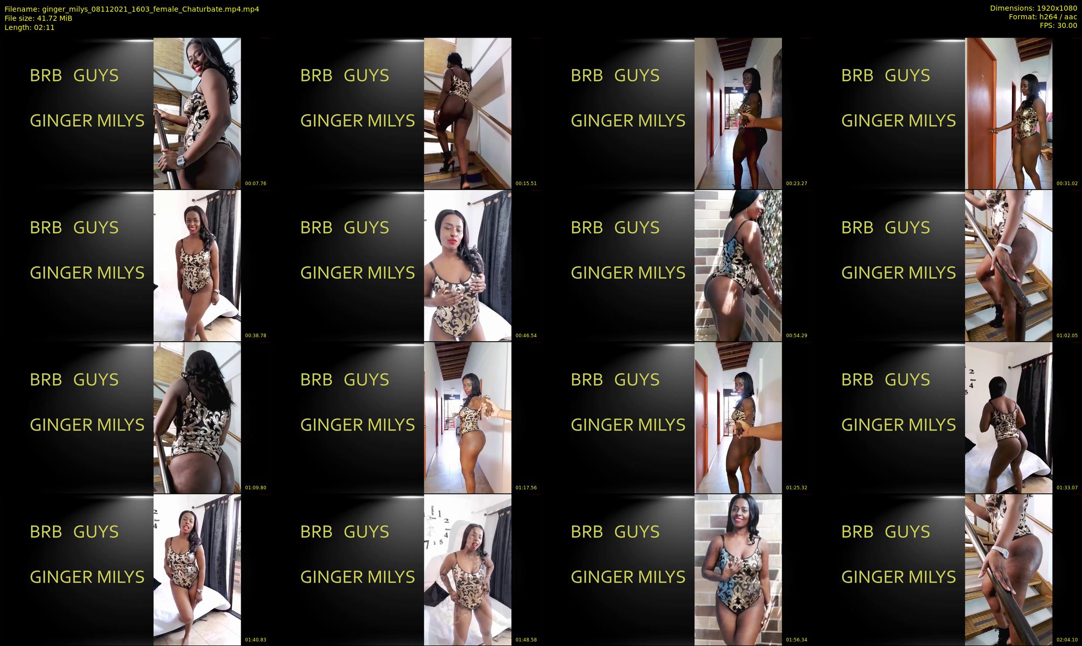 ginger_milys — 3 minute Chaturbate female cam show recording, 1080p, Nov 8, 2021