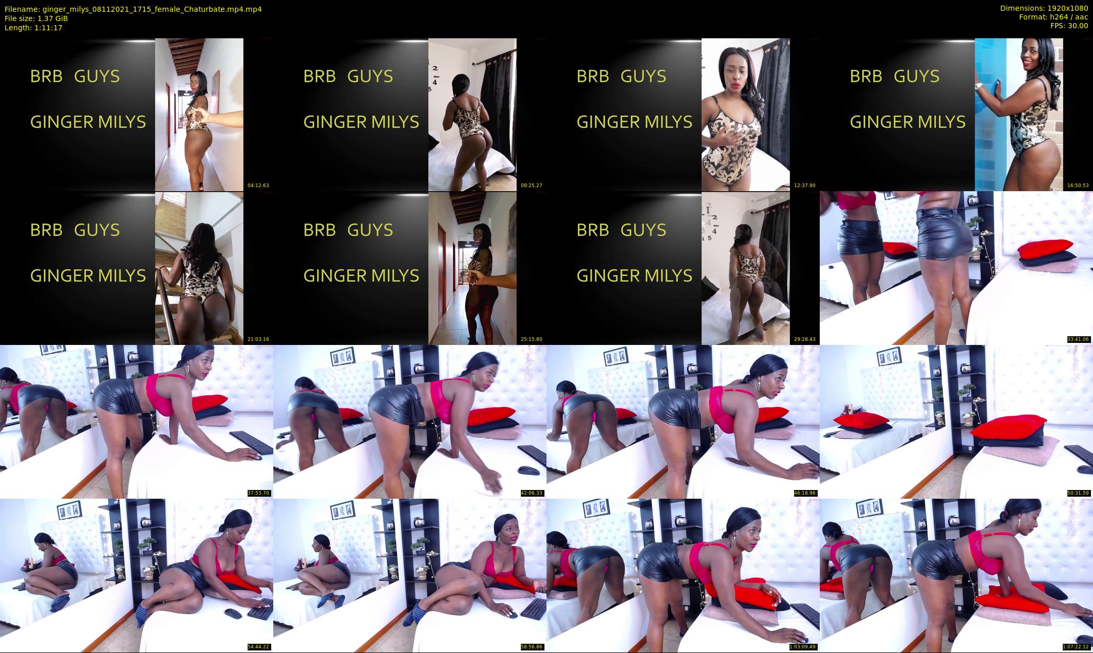 ginger_milys — 72 minute Chaturbate female cam show recording, 1080p, Nov 8, 2021