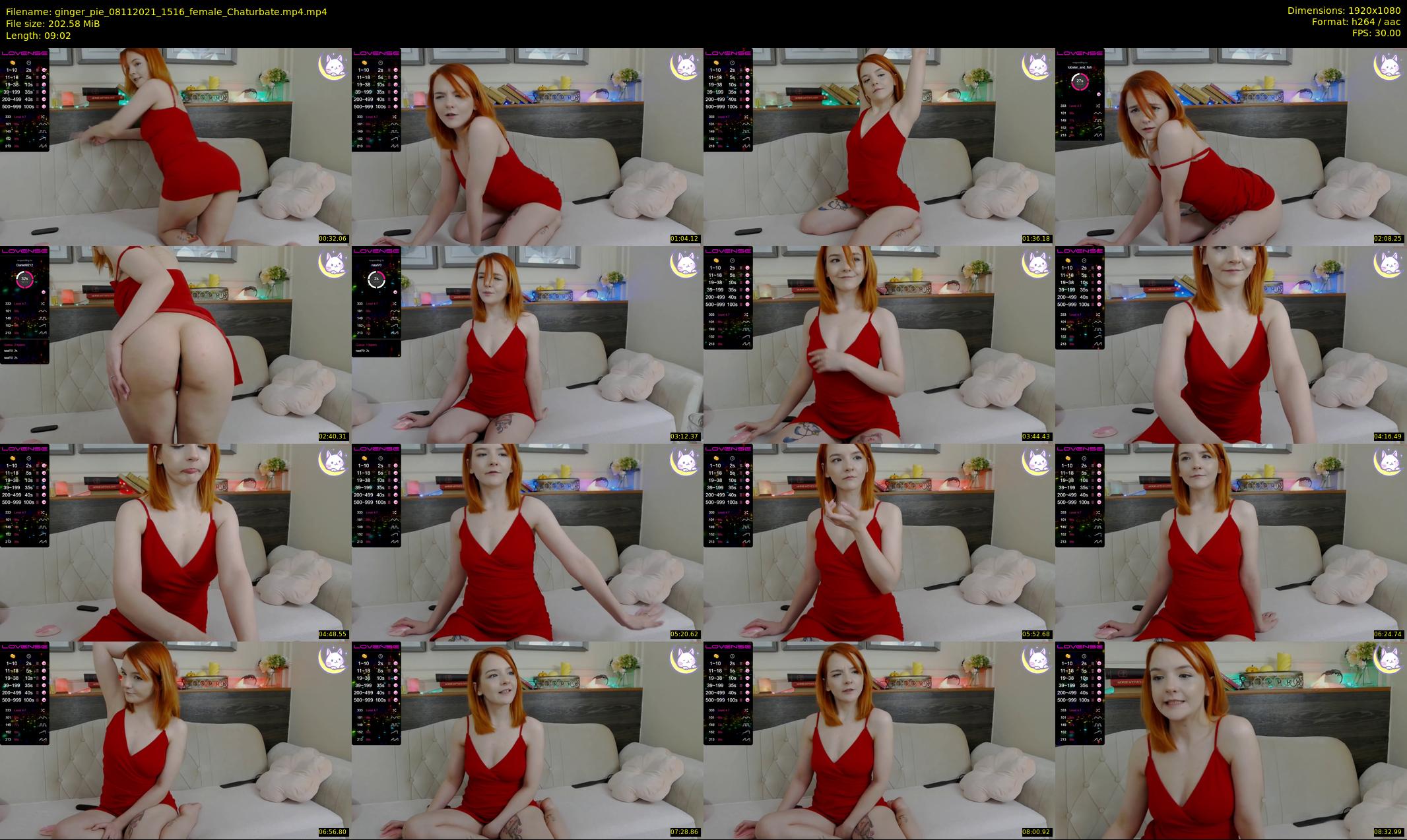 ginger_pie — 10 minute Chaturbate female cam show recording, 1080p, Nov 8, 2021