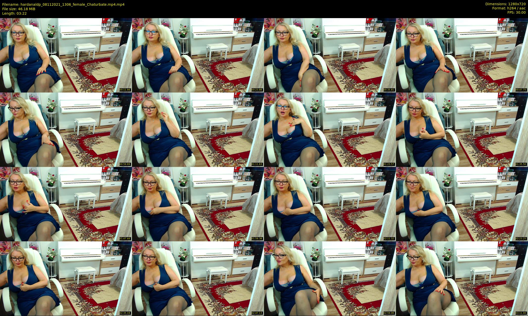 hardanaldp — 4 minute Chaturbate female cam show recording, 720p, Nov 8, 2021