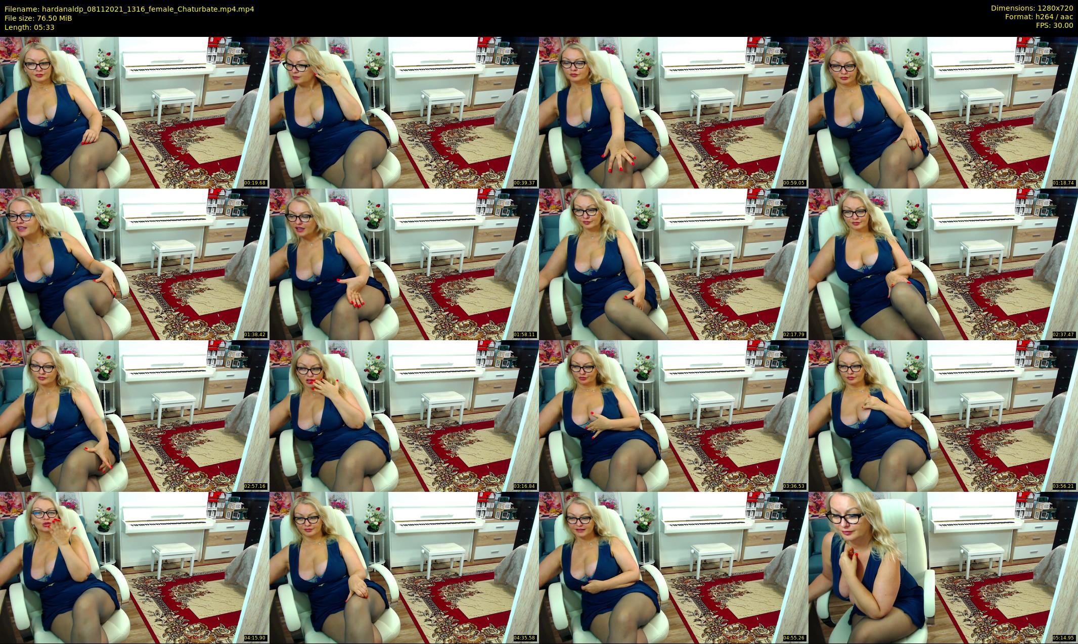 hardanaldp — 6 minute Chaturbate female cam show recording, 720p, Nov 8, 2021