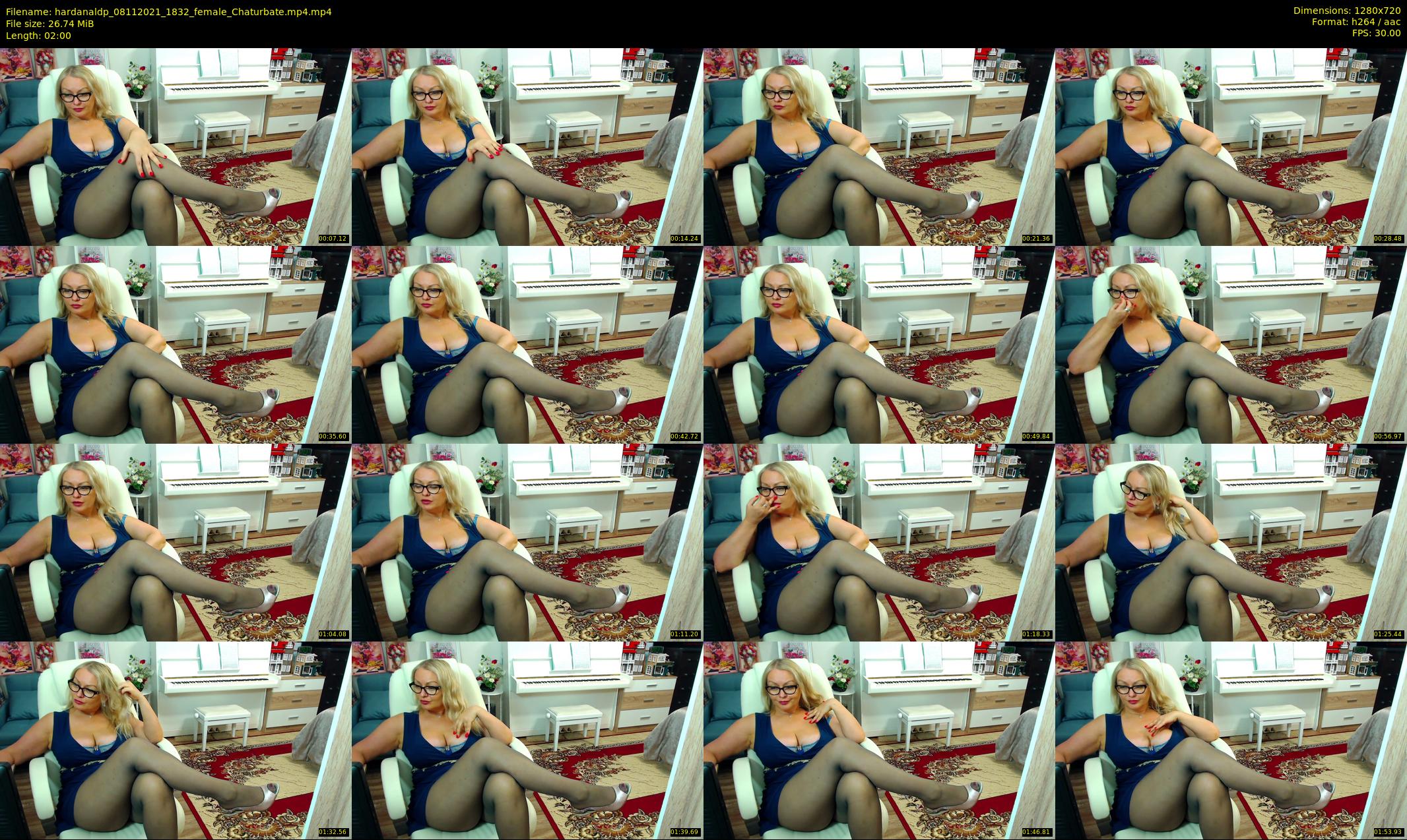 hardanaldp — 2 minute Chaturbate female cam show recording, 720p, Nov 8, 2021