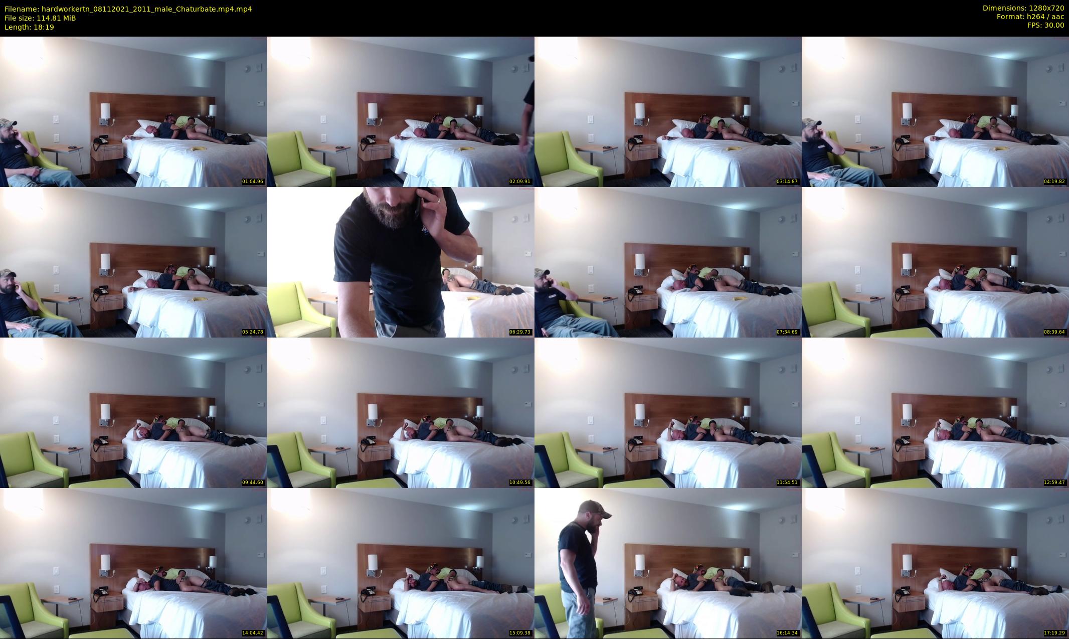 hardworkertn — 19 minute Chaturbate male cam show recording, 720p, Nov 8, 2021