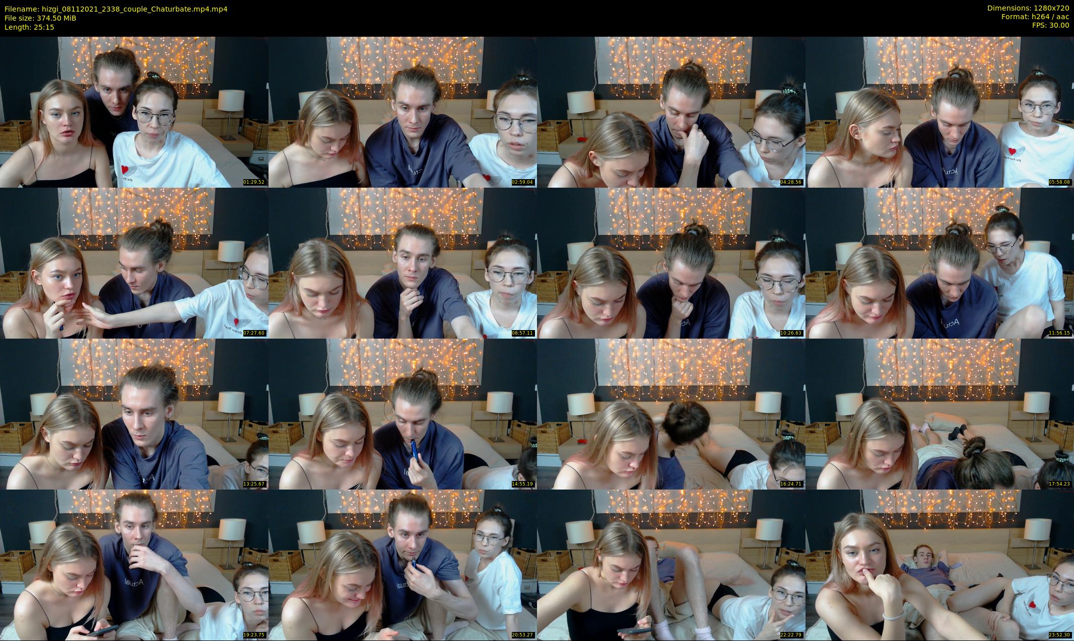 hizgi — 26 minute Chaturbate couple cam show recording, 720p, Nov 8, 2021