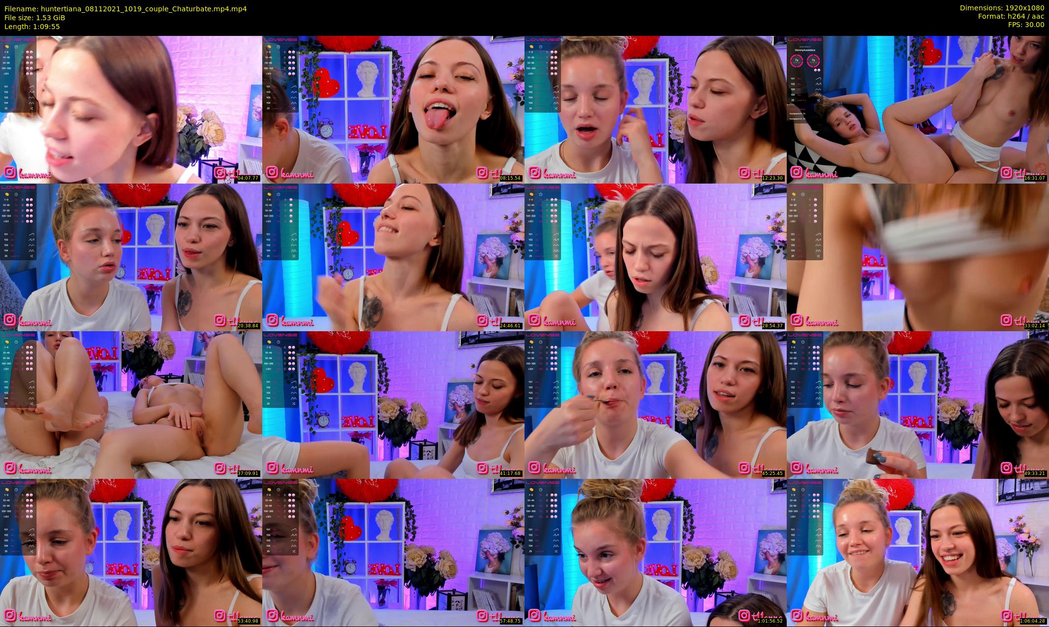 huntertiana — 70 minute Chaturbate female cam show recording, 1080p, Nov 8, 2021